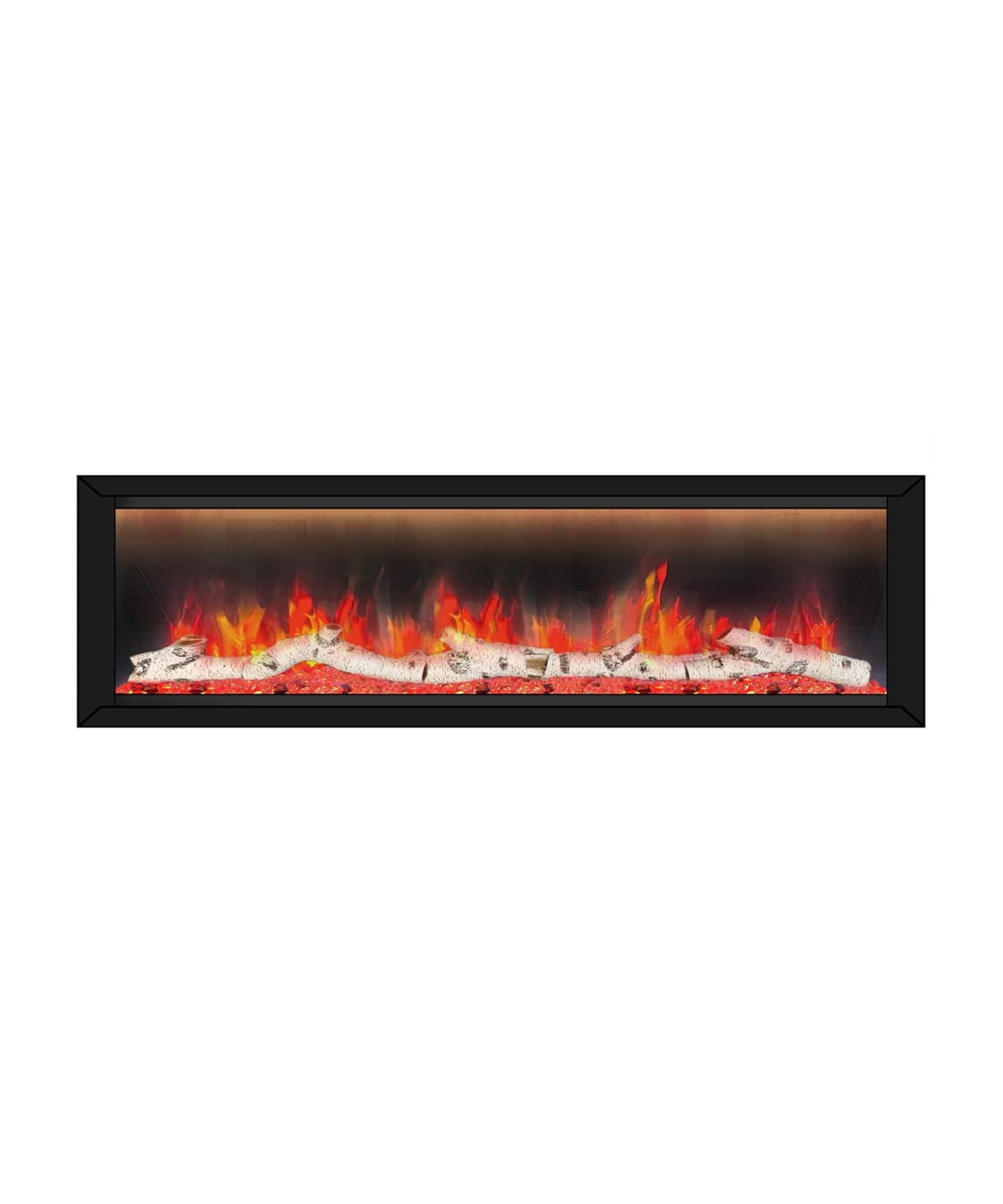 Dynasty Allegro 58-Inch Smart Linear Electric Fireplace With Heater Timer Settings [DY-BFM58] (SAK23948)