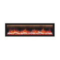 Dynasty Allegro 76-Inch Black Smart Linear Electric Fireplace [DY-BFM76] (SAK56392)
