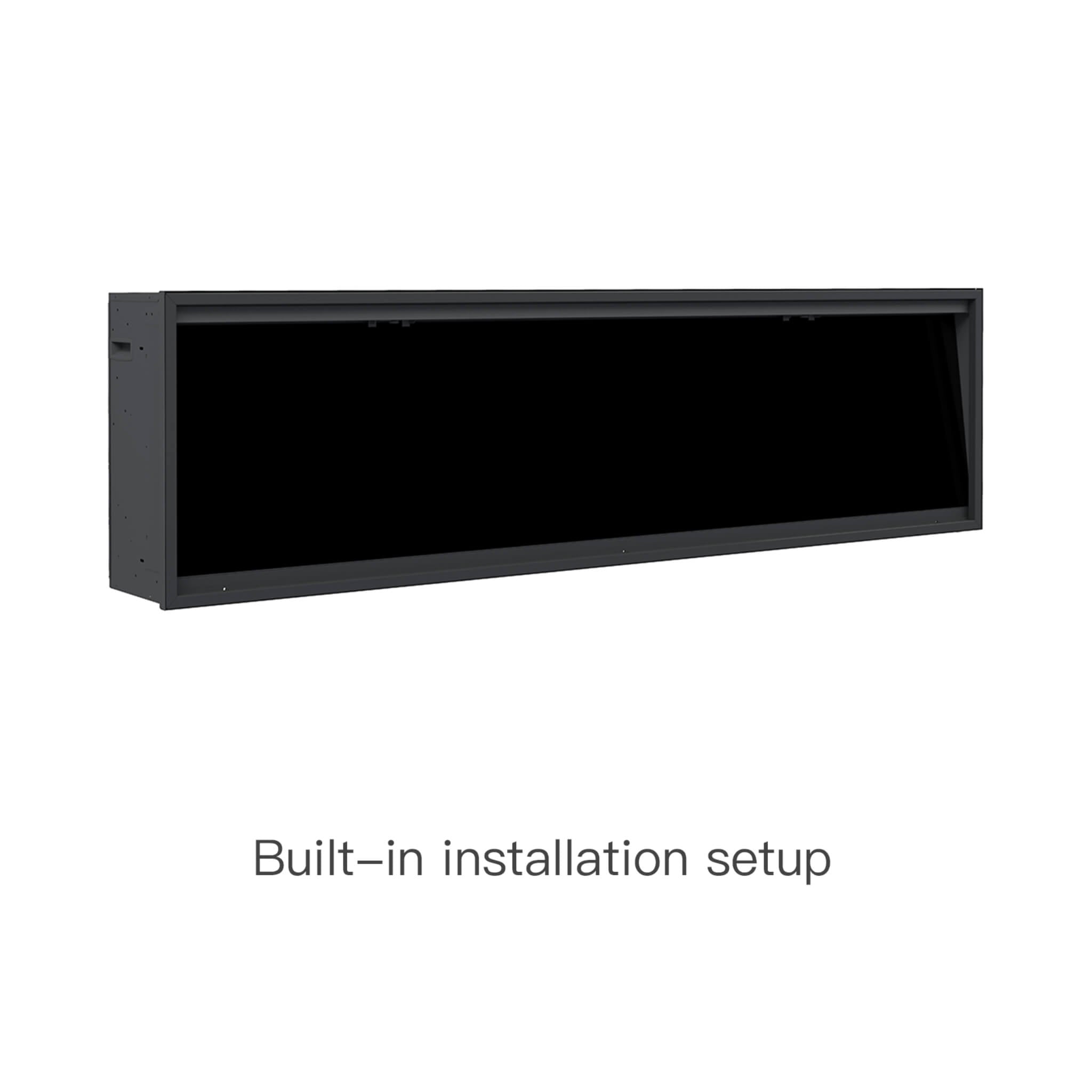 Dynasty Allegro 58-Inch Smart Linear Electric Fireplace With Heater Timer Settings [DY-BFM58] (SAK23948)