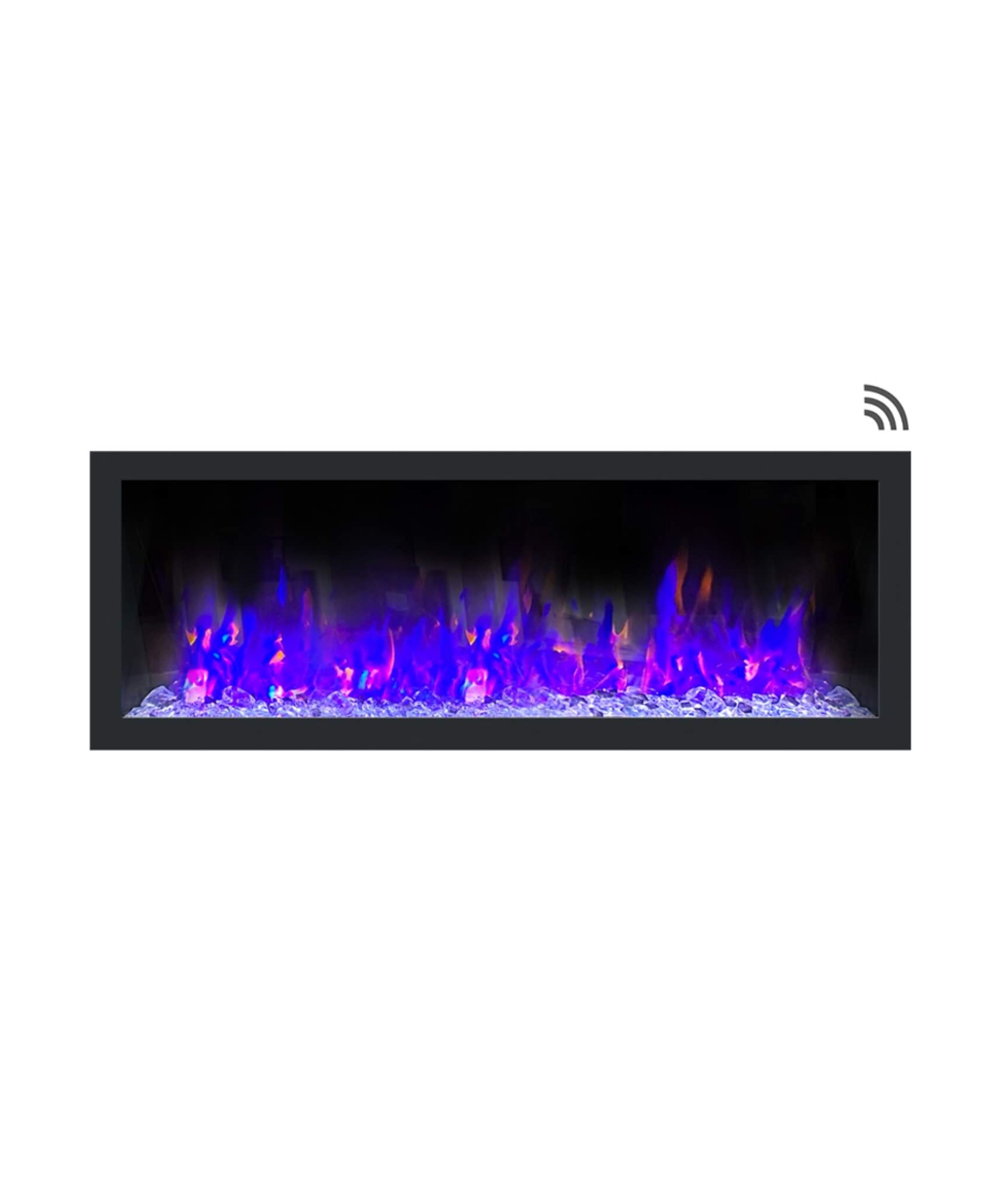 Dynasty Cascade 52-Inch Recessed Smart Linear Electric Fireplace With Dynasty App [DY-BTX52] (SAK73485)