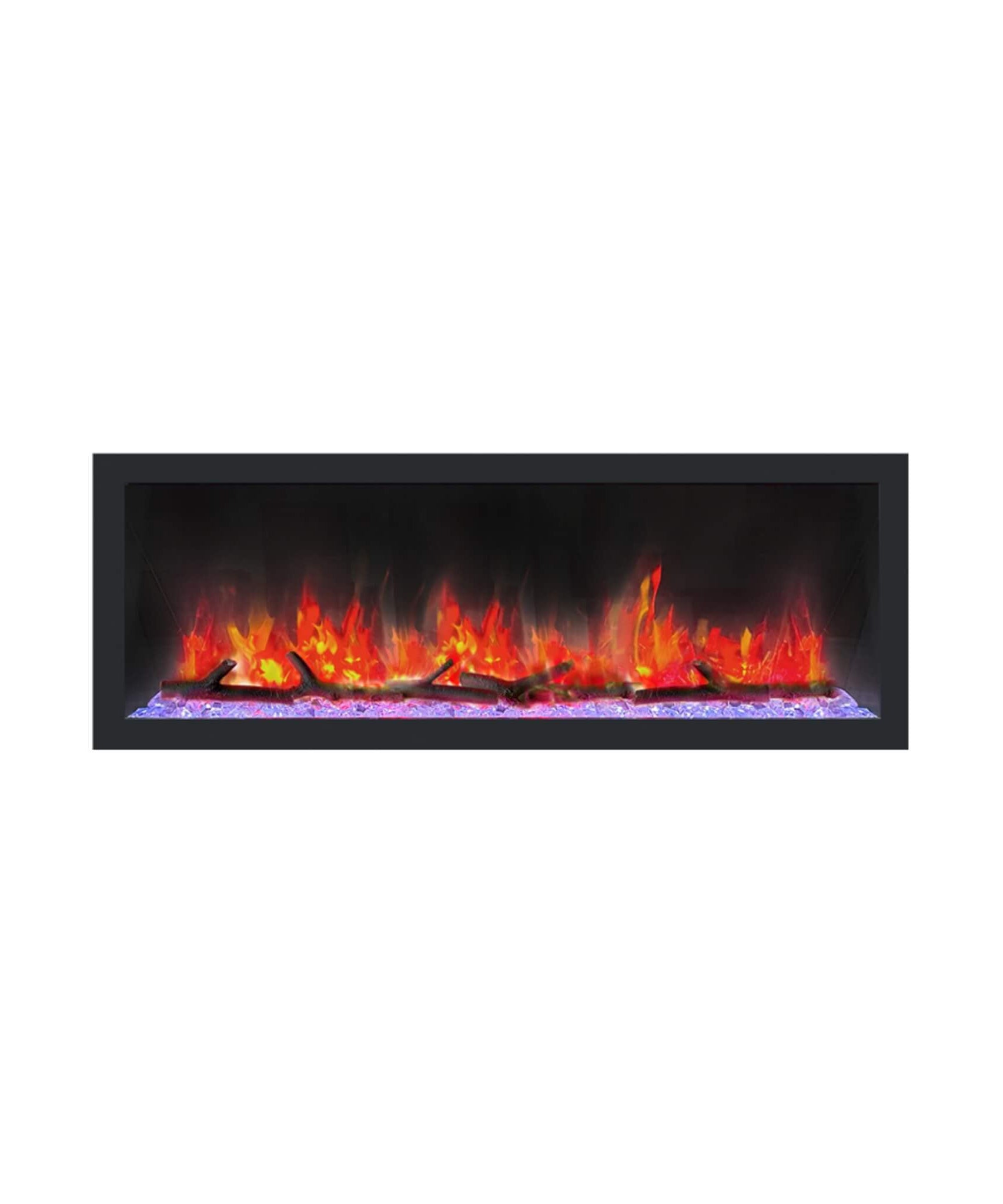 Dynasty Cascade 52-Inch Recessed Smart Linear Electric Fireplace With Dynasty App [DY-BTX52] (SAK73485)