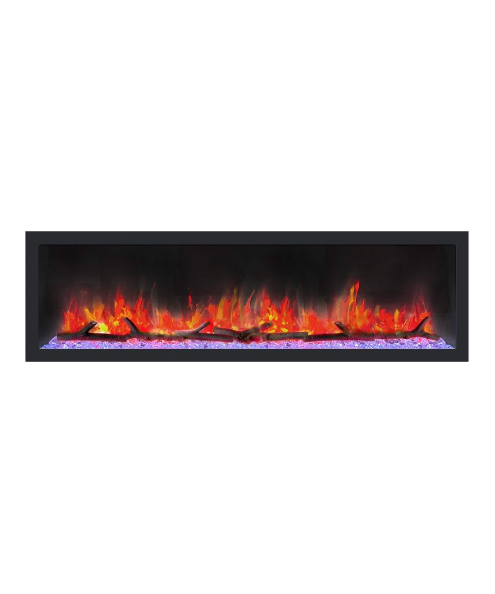 Dynasty Cascade 64-Inch Smart Linear Electric Fireplace With Front Facing Heater [DY-BTX64] (SAK15932)