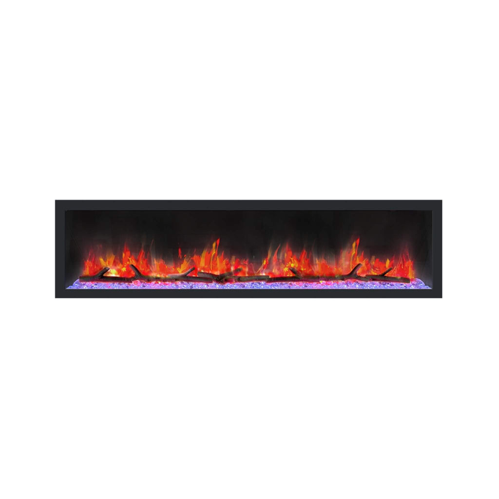 Dynasty Cascade 74-Inch Smart Linear Electric Fireplace [DY-BTX74] (SAK61984)