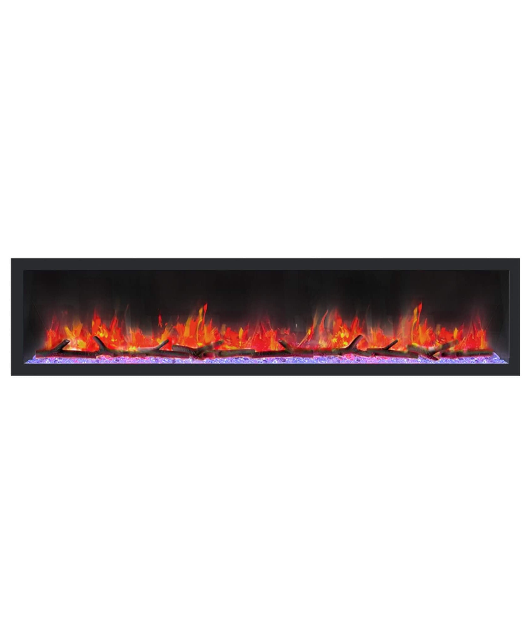 Dynasty Cascade 82-Inch Recessed Linear Electric Fireplace [DY-BTX82] (SAK30567)