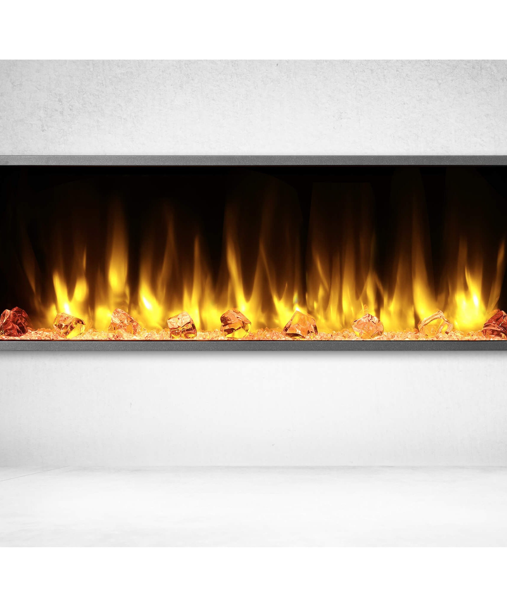 Dynasty Harmony 45-Inch Smart Linear Electric Fireplace With Remote Control With Heater Timer Settings [DY-BEF45] (SAK78923)