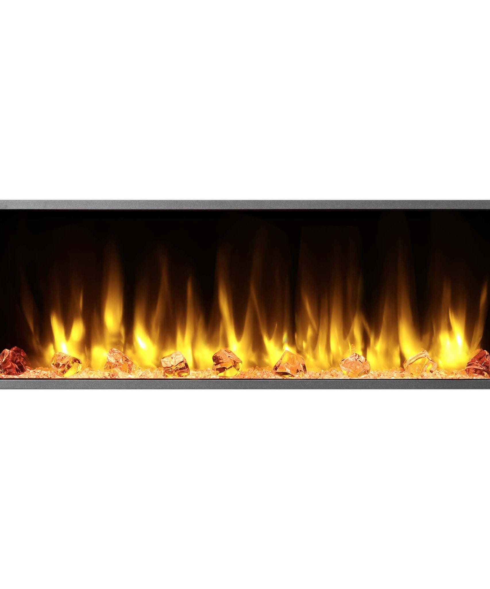 Dynasty Harmony 45-Inch Smart Linear Electric Fireplace With Remote Control With Heater Timer Settings [DY-BEF45] (SAK78923)