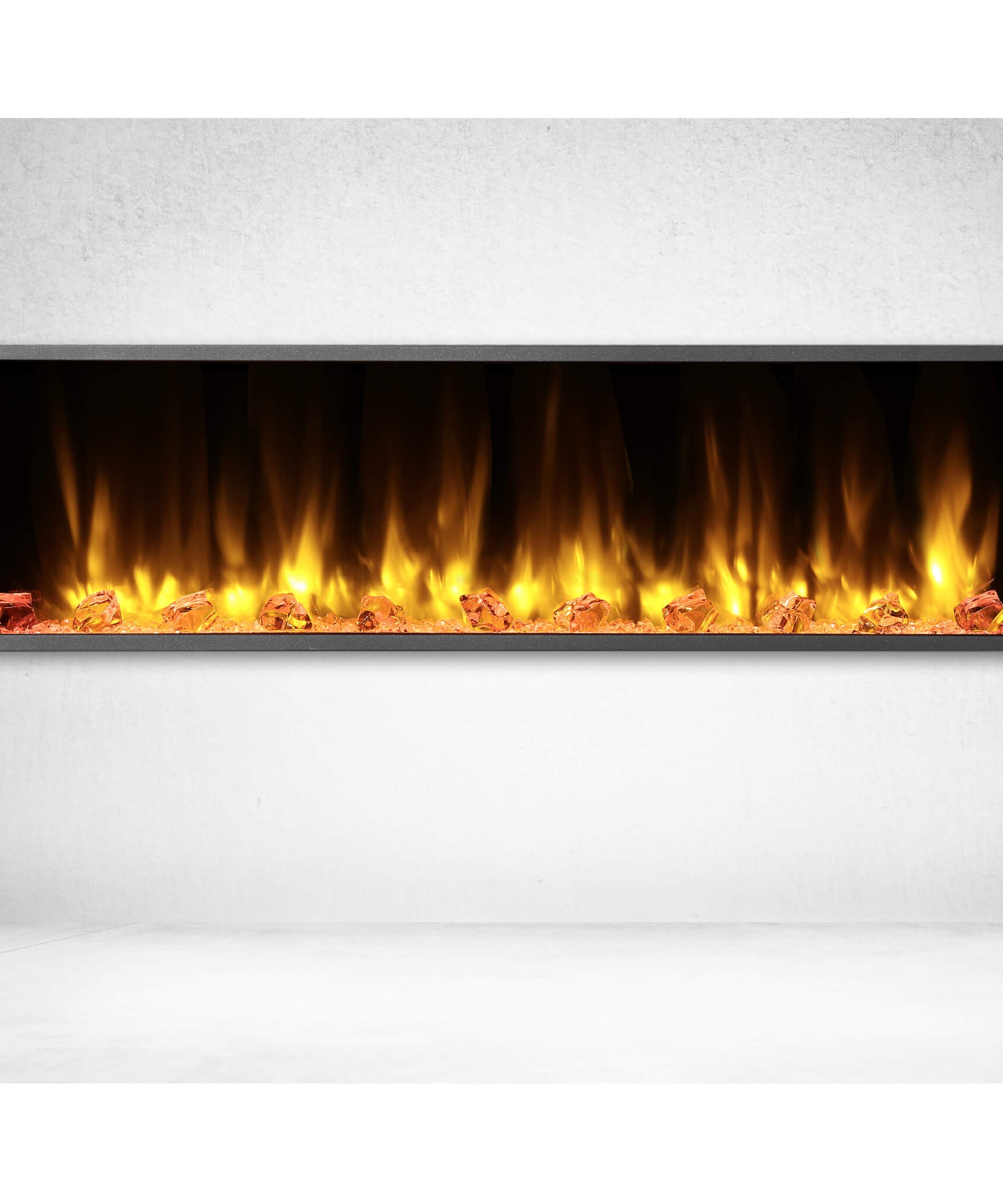 Dynasty Harmony 57-Inch Recessed Smart Linear Electric Fireplace With Remote Control [DY-BEF57] (SAK41756)