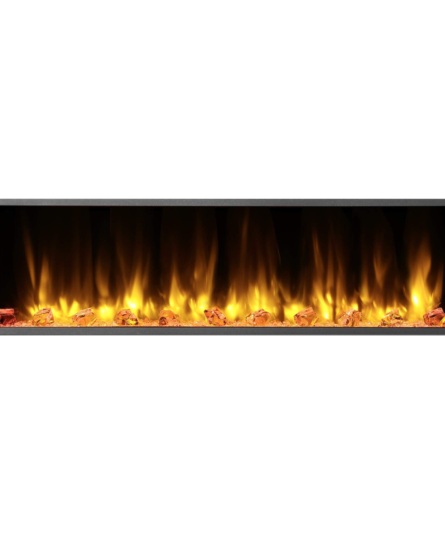 Dynasty Harmony 57-Inch Recessed Smart Linear Electric Fireplace With Remote Control [DY-BEF57] (SAK41756)