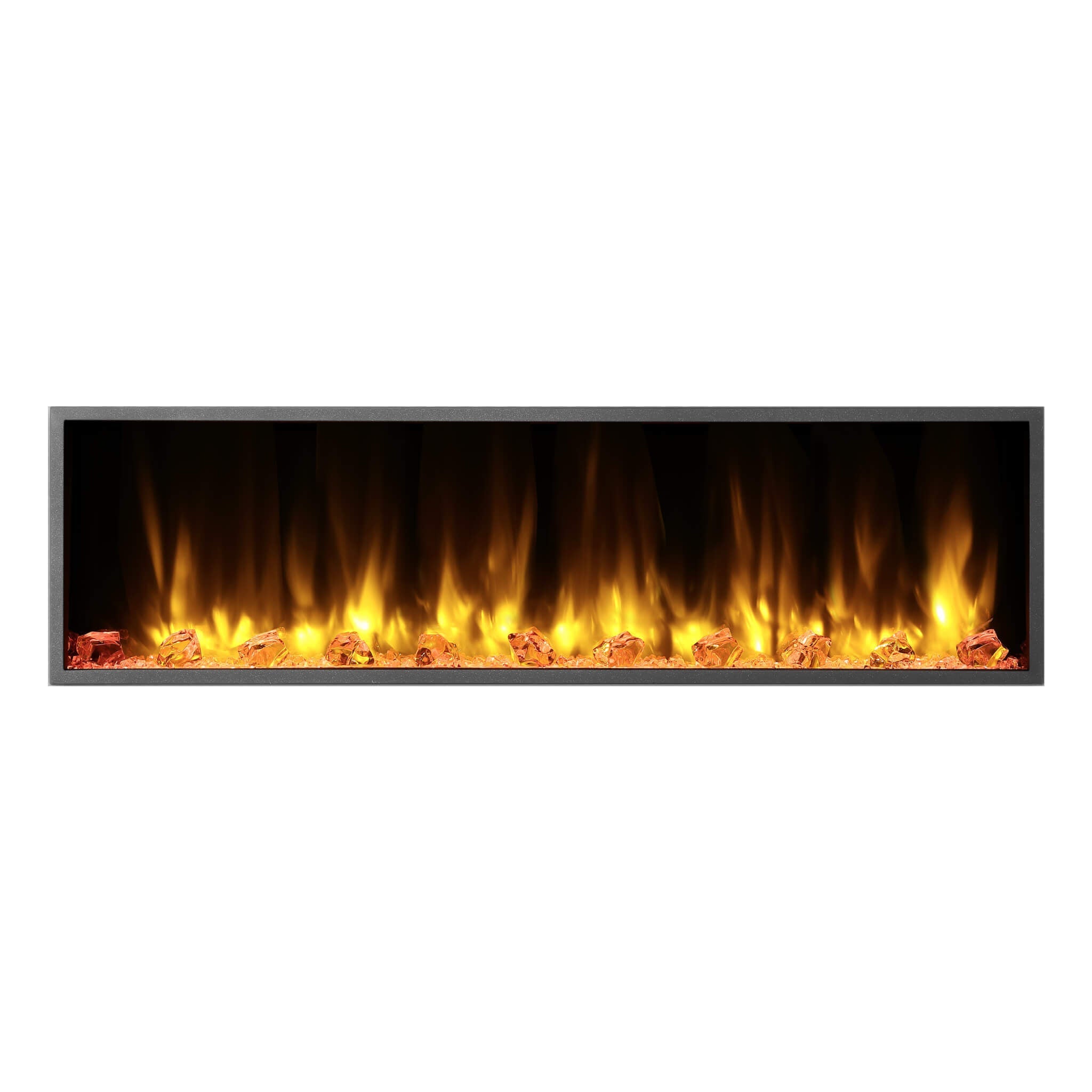 Dynasty Harmony 57-Inch Recessed Smart Linear Electric Fireplace With Remote Control [DY-BEF57] (SAK41756)