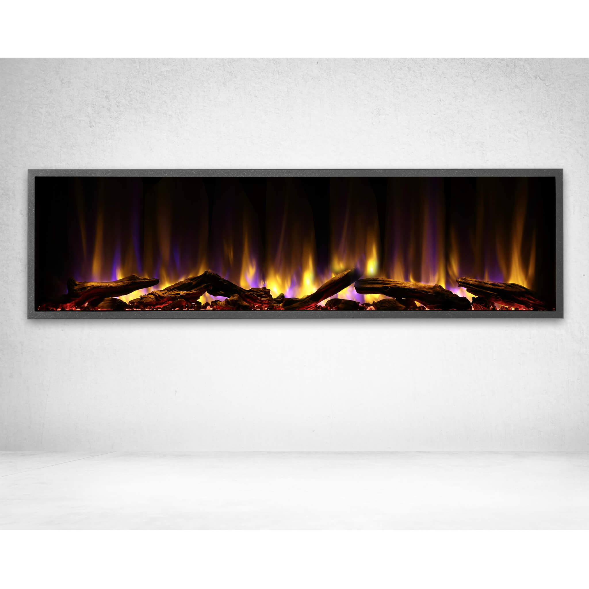 Dynasty Harmony 57-Inch Recessed Smart Linear Electric Fireplace With Remote Control [DY-BEF57] (SAK41756)