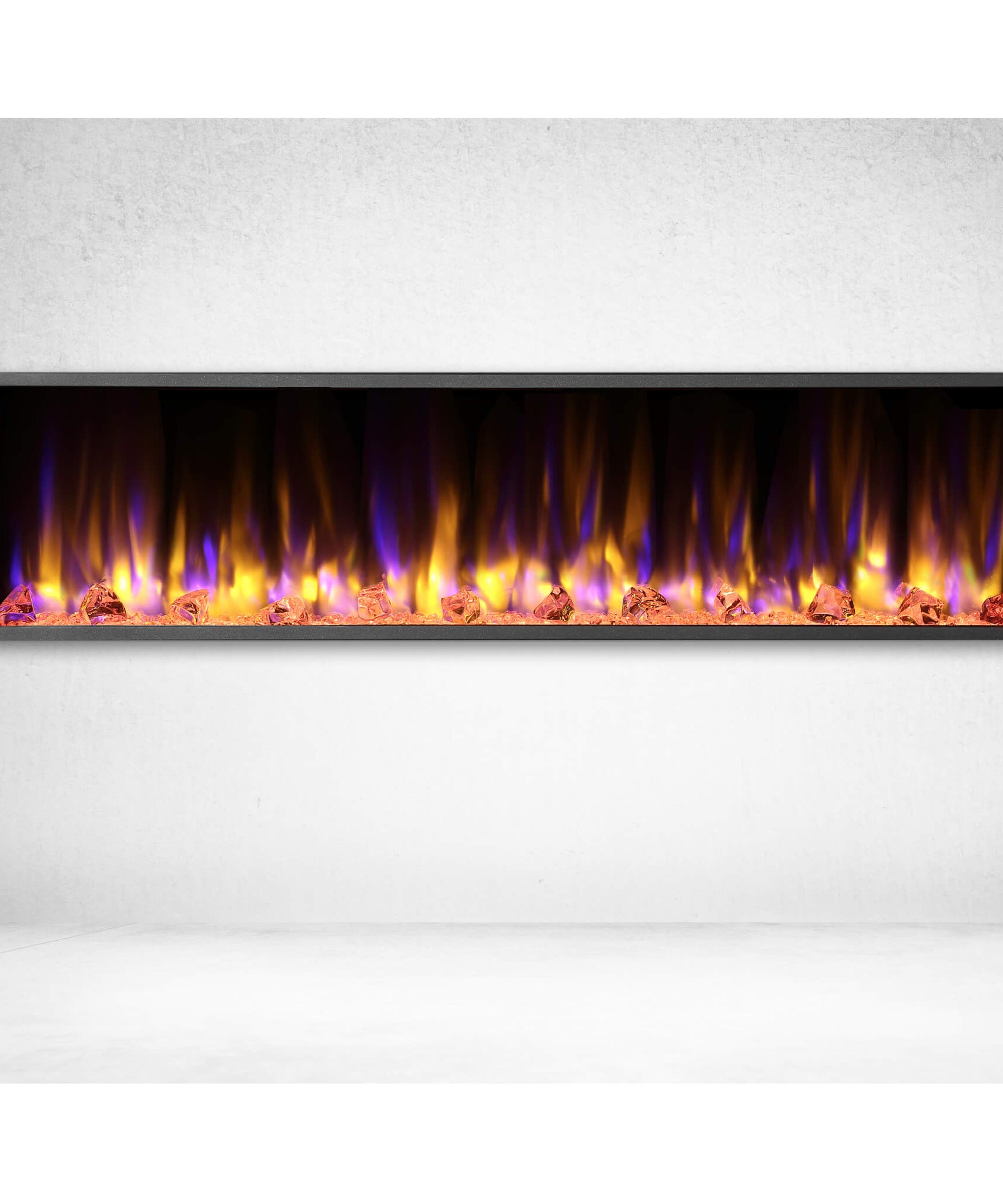 Dynasty Harmony 64-Inch Recessed Smart Linear Electric Fireplace [DY-BEF64] (SAK25894)