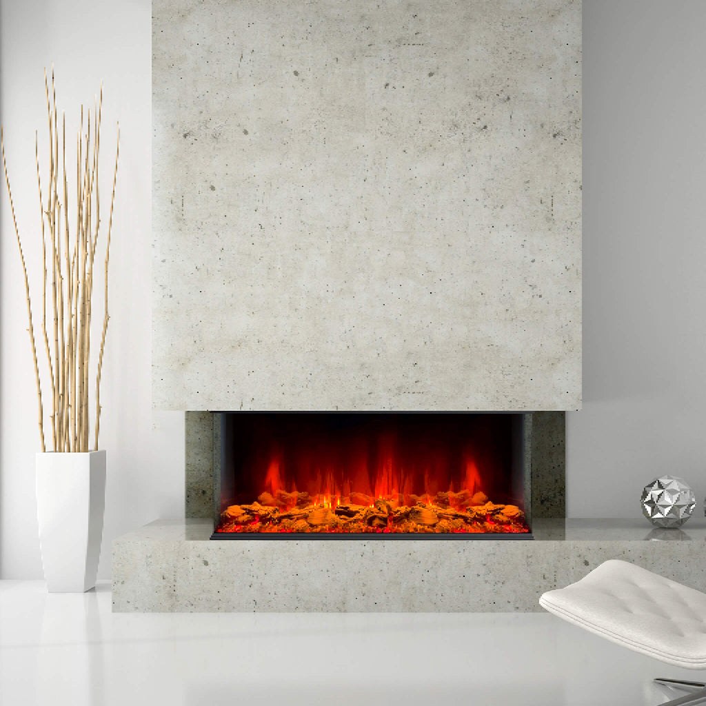 Dynasty Melody 40-Inch Multi-Sided Smart Electric Fireplace With Remote Control [DY-BTS40] (SAK48210)