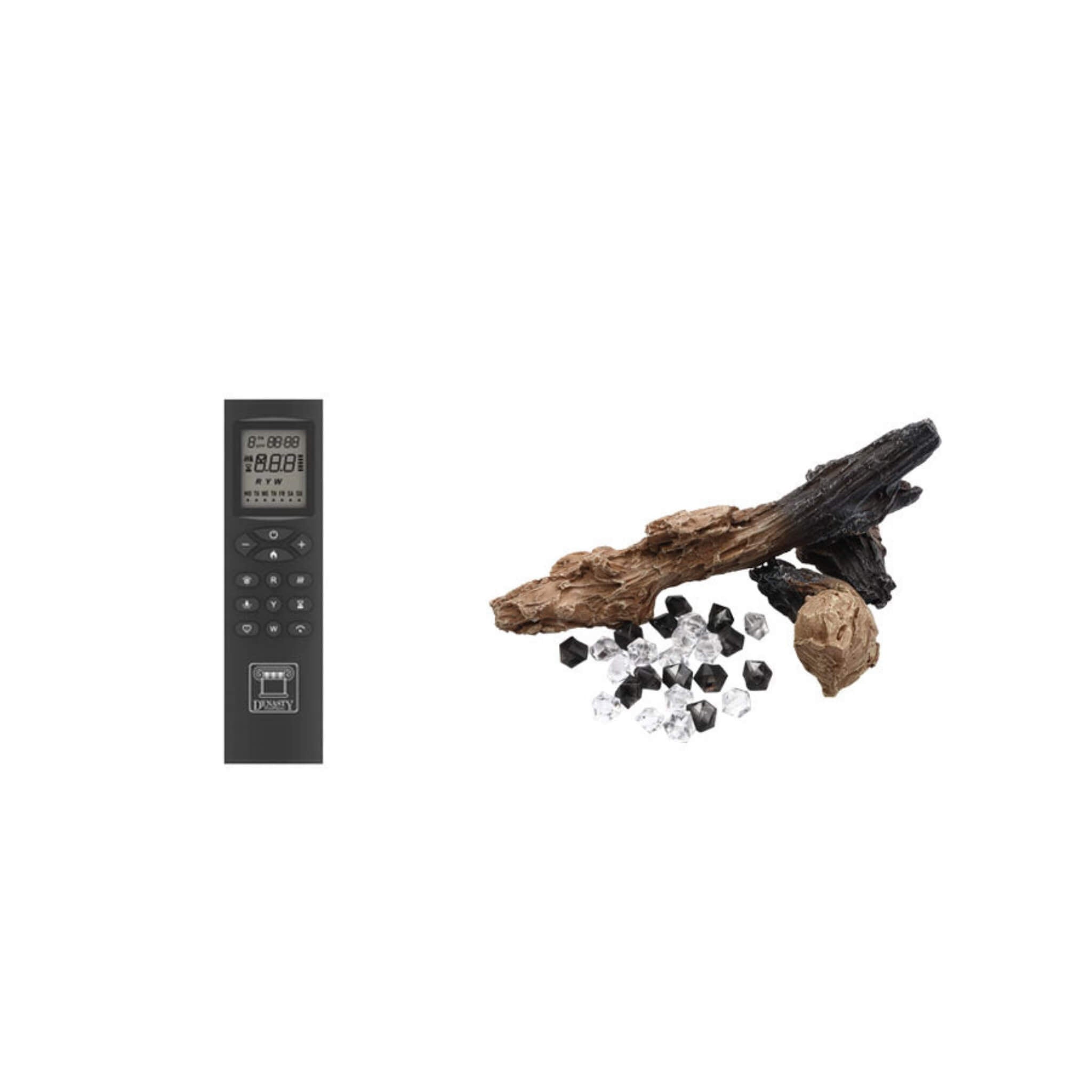 Dynasty Tempo 52-Inch Smart Virtual Linear Electric Fireplace With Dynasty App [DY-FVX52] (SAK76421)