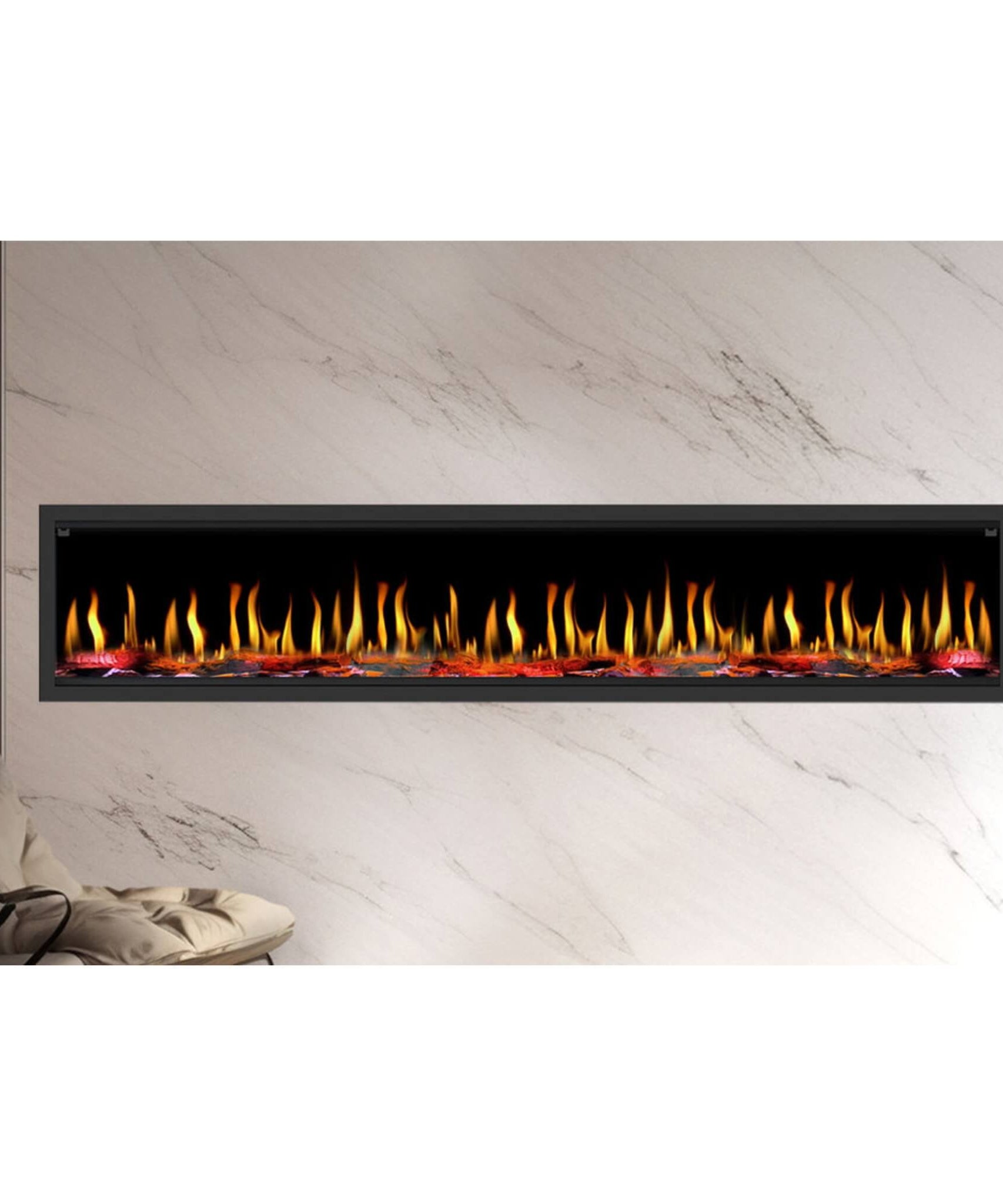 Dynasty Tempo 100-Inch Virtual Linear Electric Fireplace [DY-FVX100] (SAK59234)