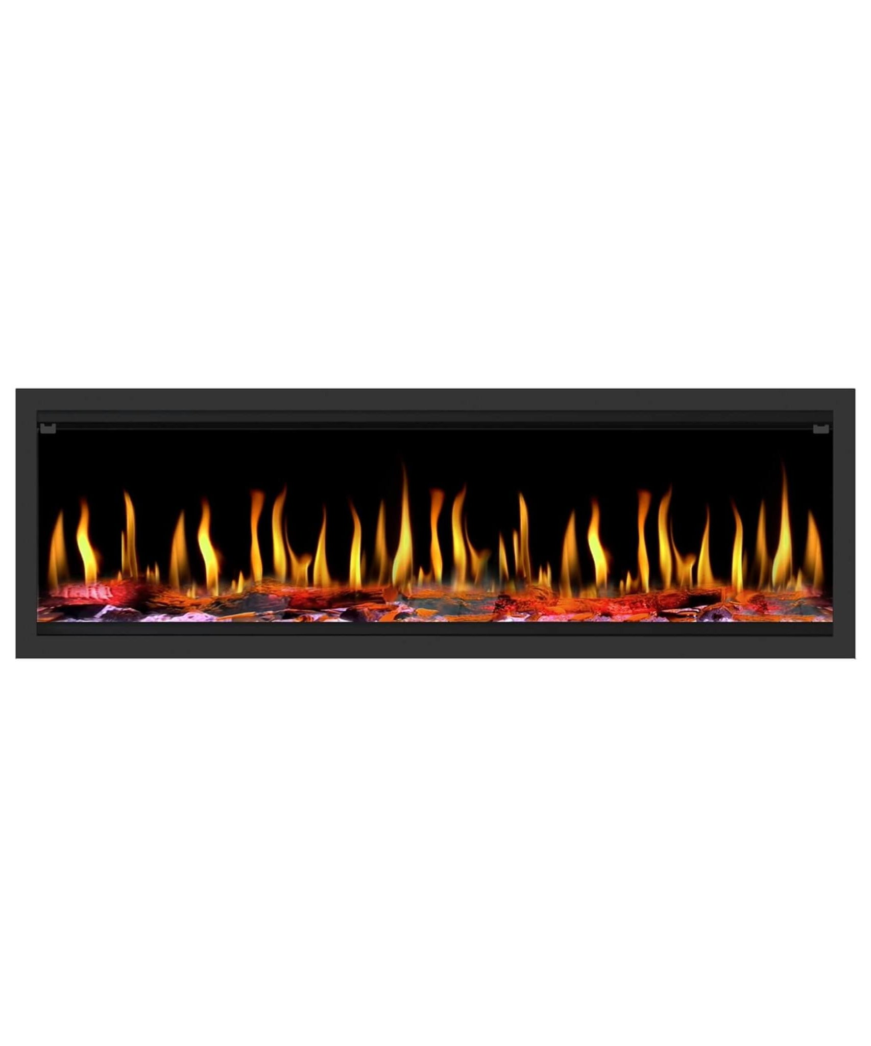 Dynasty Tempo 63-Inch Virtual Linear Electric Fireplace With Multifunction Remote Control [DY-FVX63] (SAK20385)