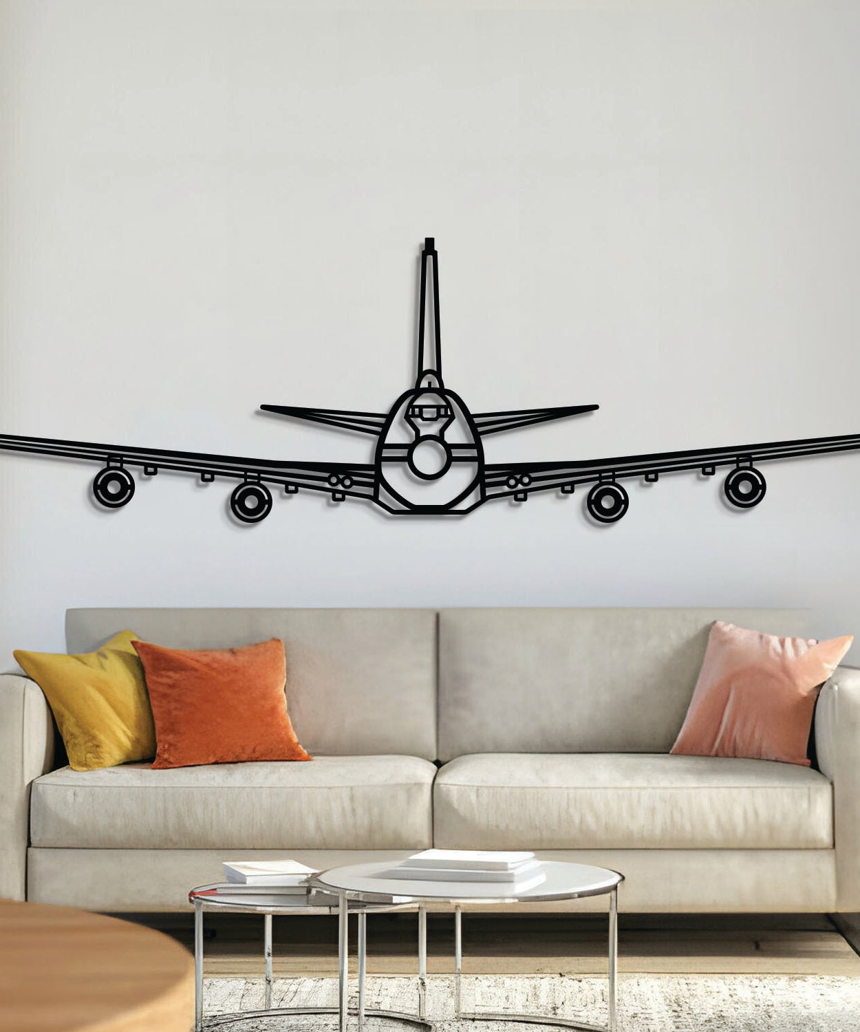 E-4B Front Metall Flugzeug Wandkunst - NCP0553