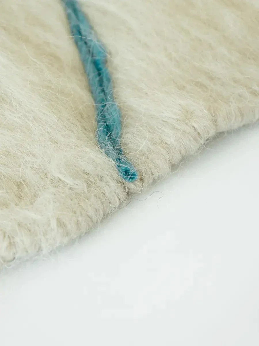 Handwoven Wool Runner Rug Bloom
