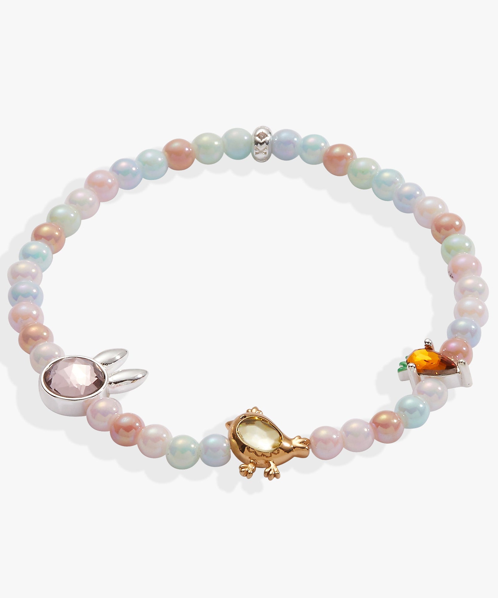 Crystal Bunny Stretch Bracelet
