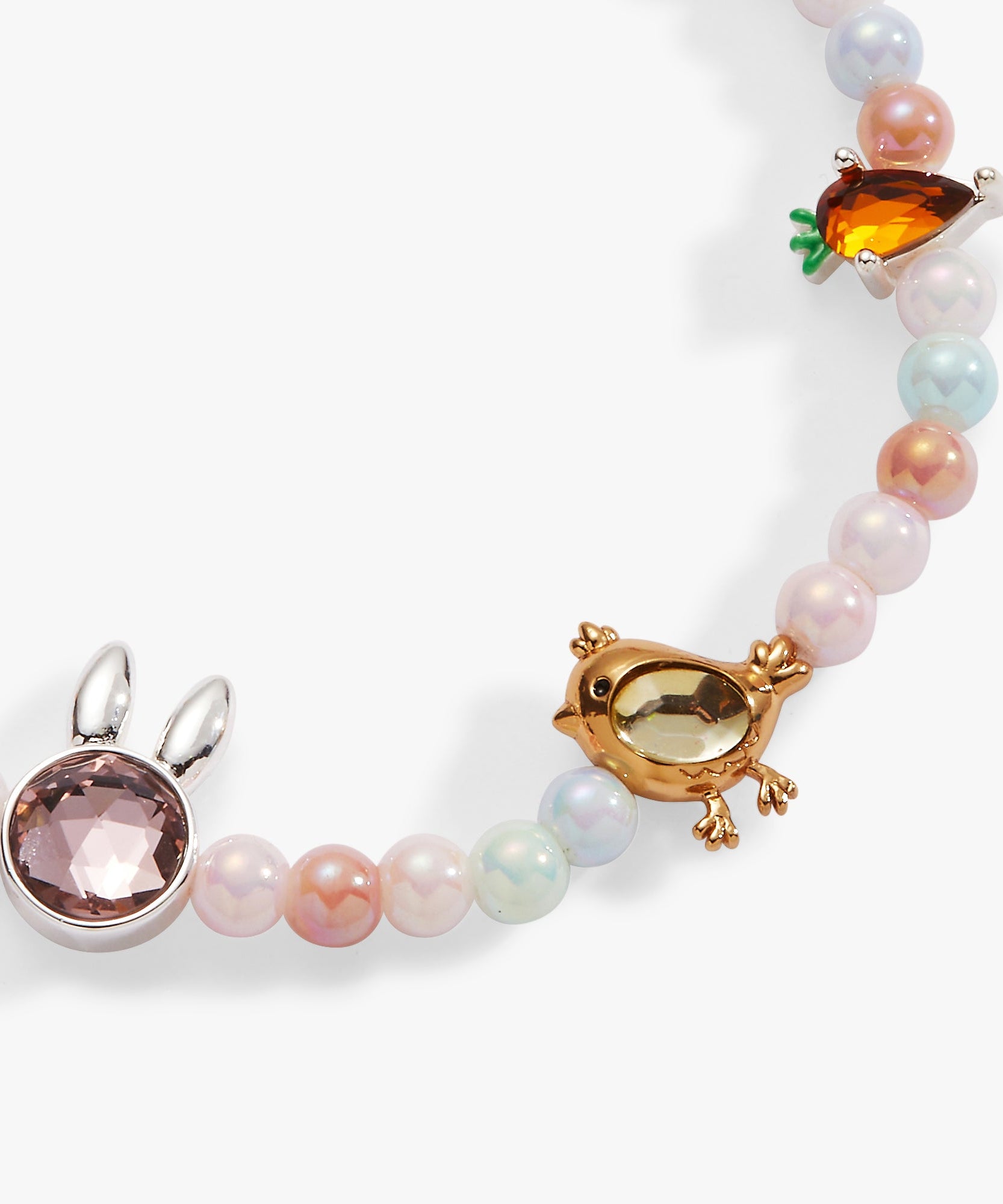 Crystal Bunny Stretch Bracelet