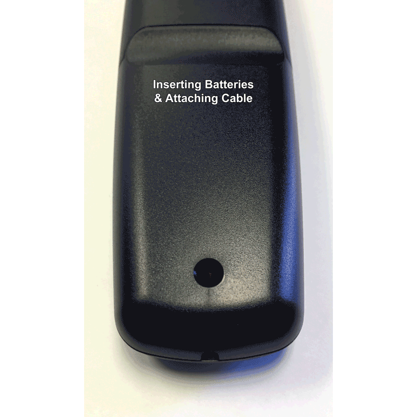 Anderic RRHC100 2-Device Universal Remote Control for Hospitality TV Cable Satellite STB with EzWipe Surface and Learning