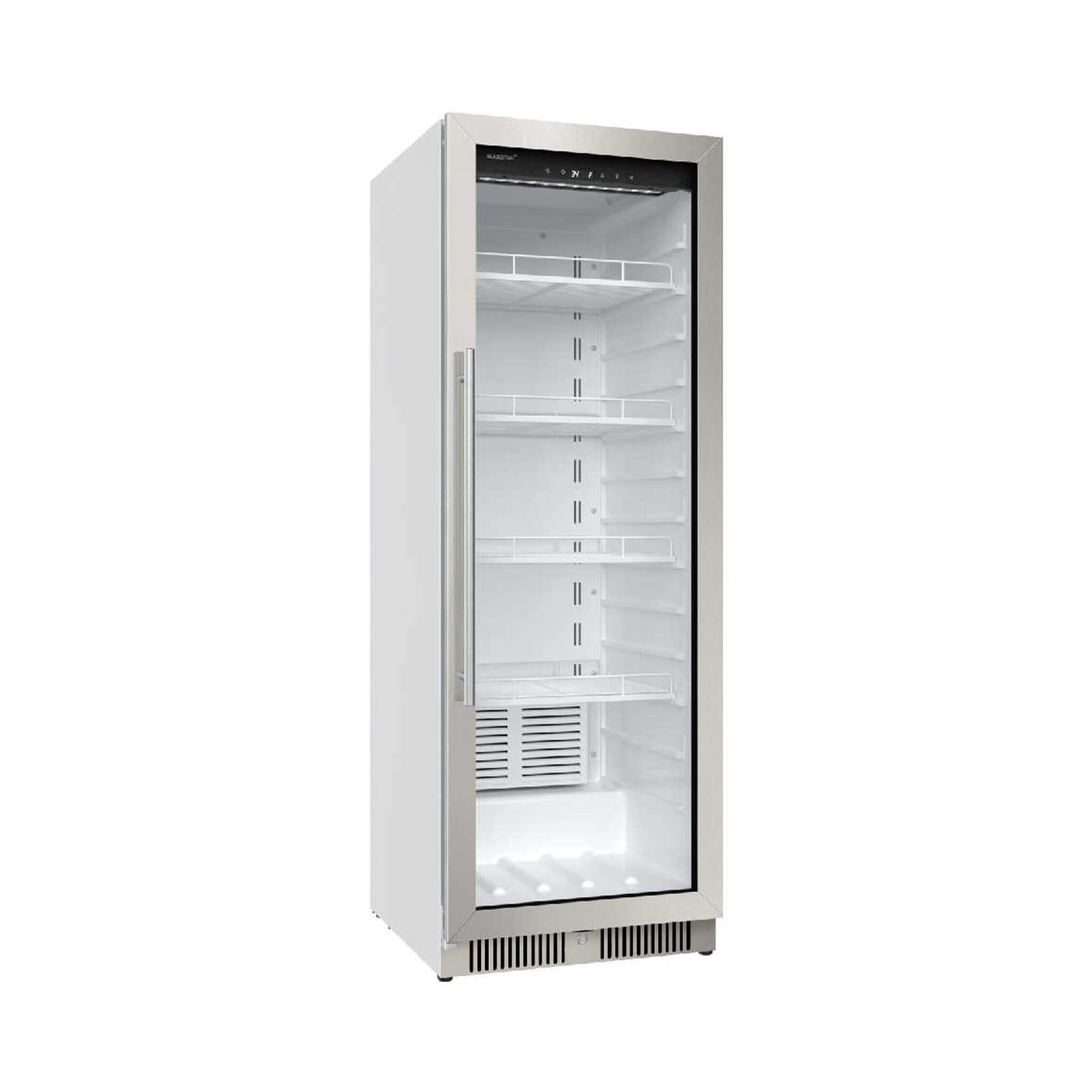 Edgestar 22-Inch 10.1 Cubic Feet Commercial Beverage Merchandiser With Temperature Alarm and Reversible Door [VBM101SS] (SAK45983)
