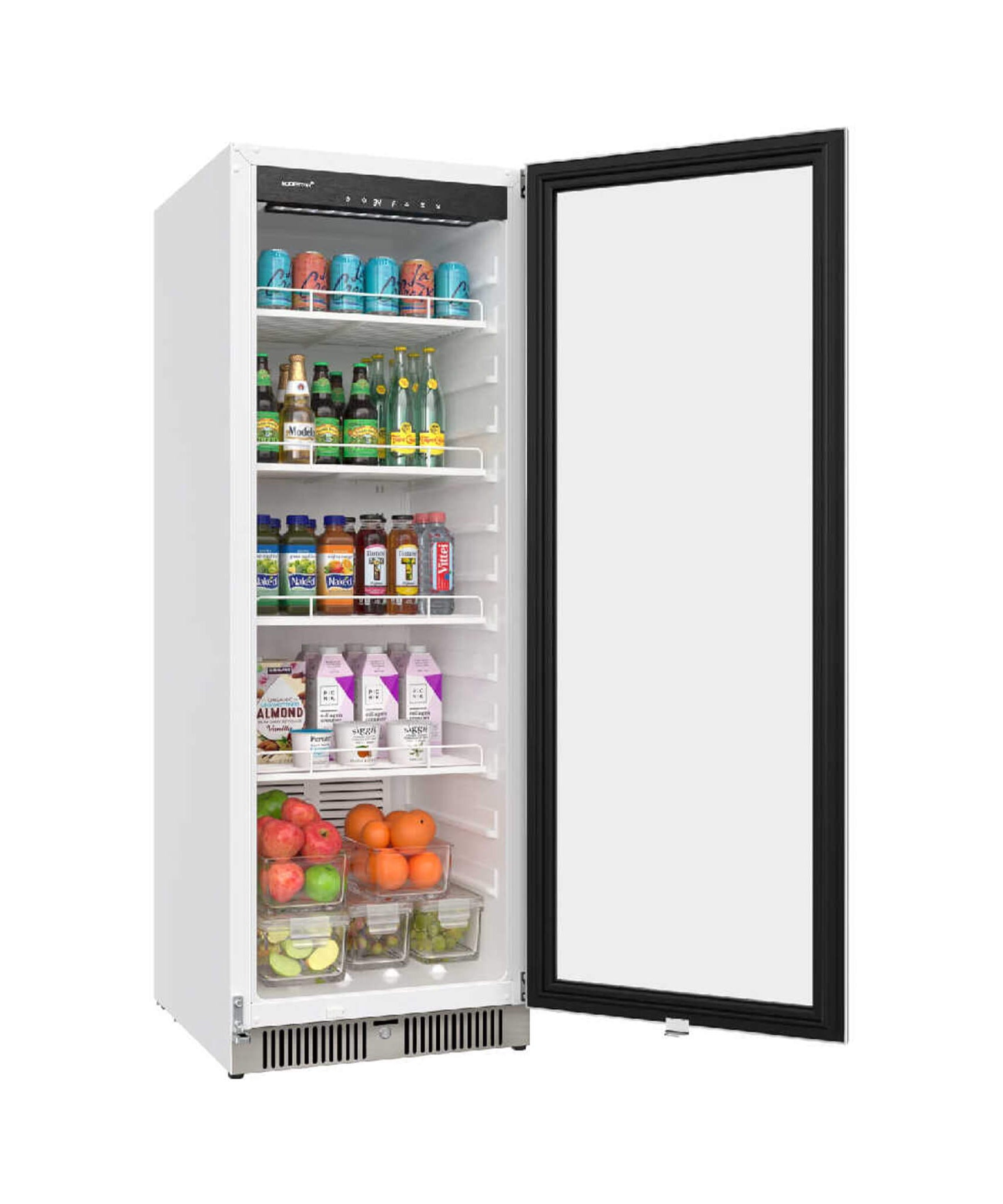 Edgestar 22-Inch 10.1 Cubic Feet Commercial Beverage Merchandiser With Temperature Alarm and Reversible Door [VBM101SS] (SAK45983)
