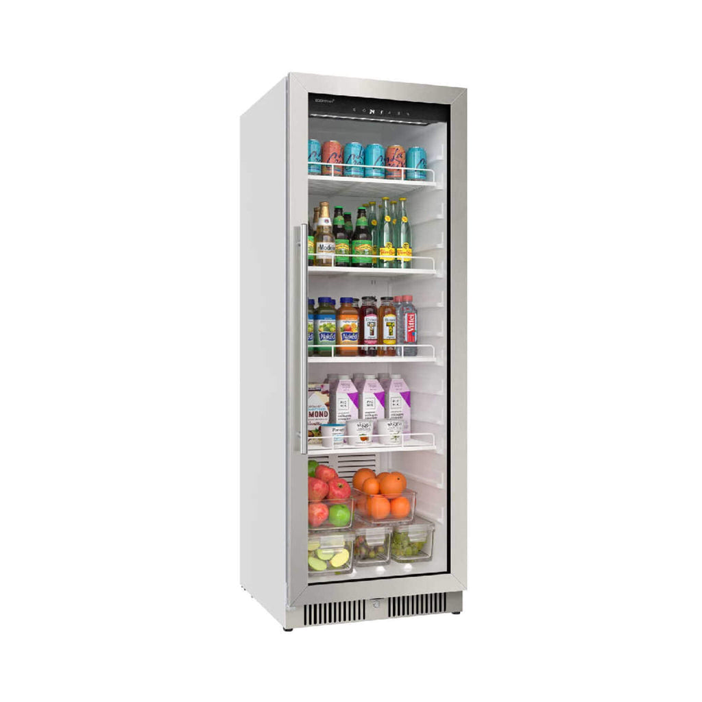 Edgestar 22-Inch 10.1 Cubic Feet Commercial Beverage Merchandiser With Temperature Alarm and Reversible Door [VBM101SS] (SAK45983)