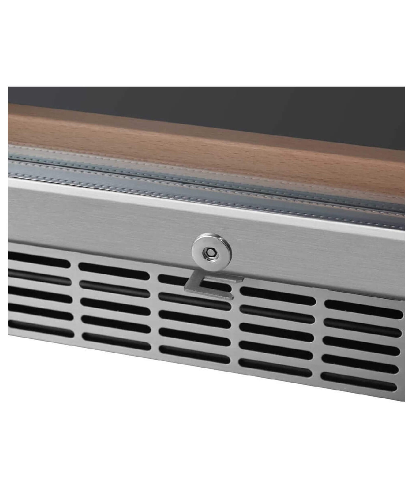 Edgestar Premium 24-Inch 101 Bottle Capacity Built-In Dual Zone Wine Cooler (SAK92835)