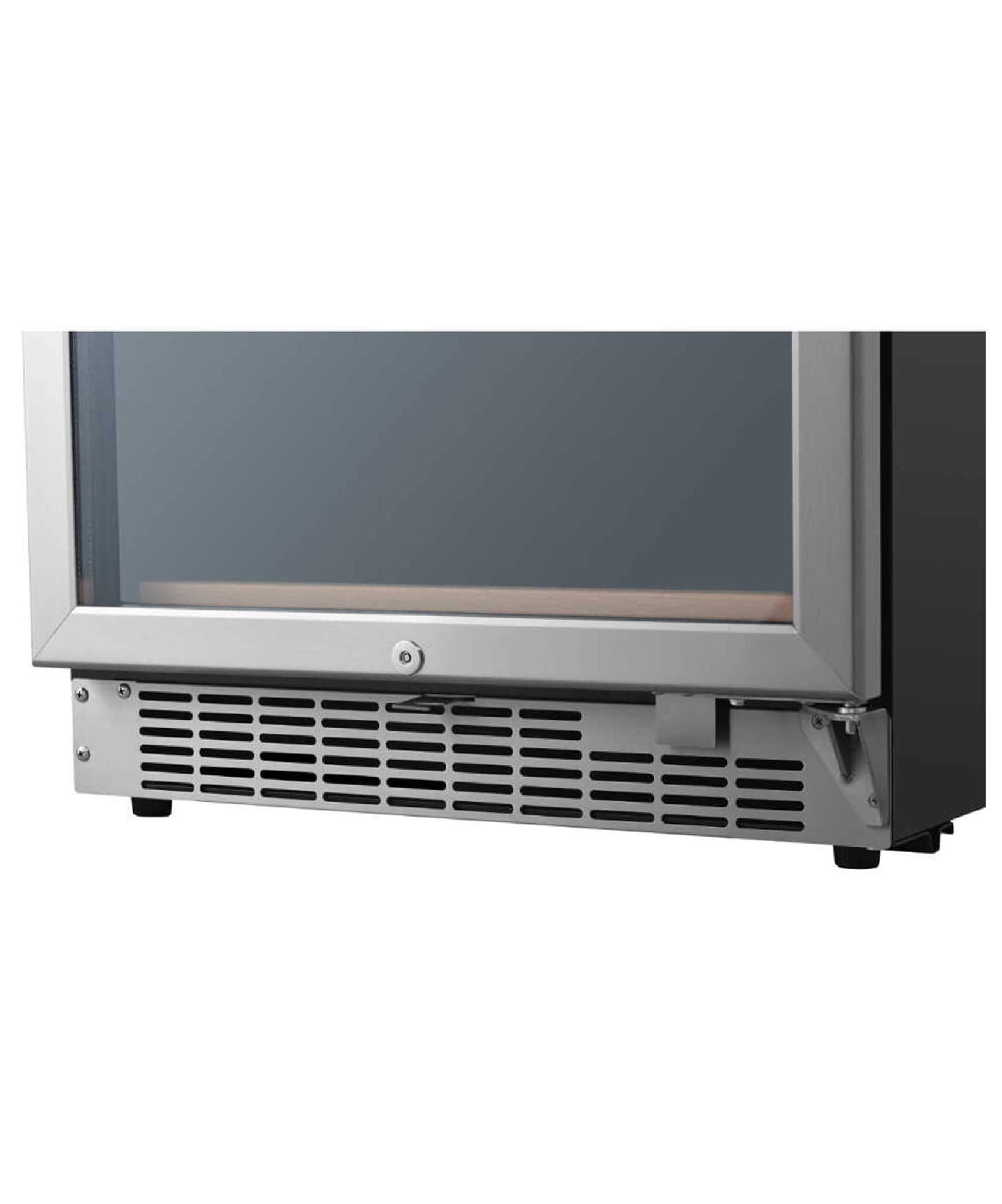Edgestar Premium 24-Inch 101 Bottle Capacity Built-In Dual Zone Wine Cooler (SAK92835)