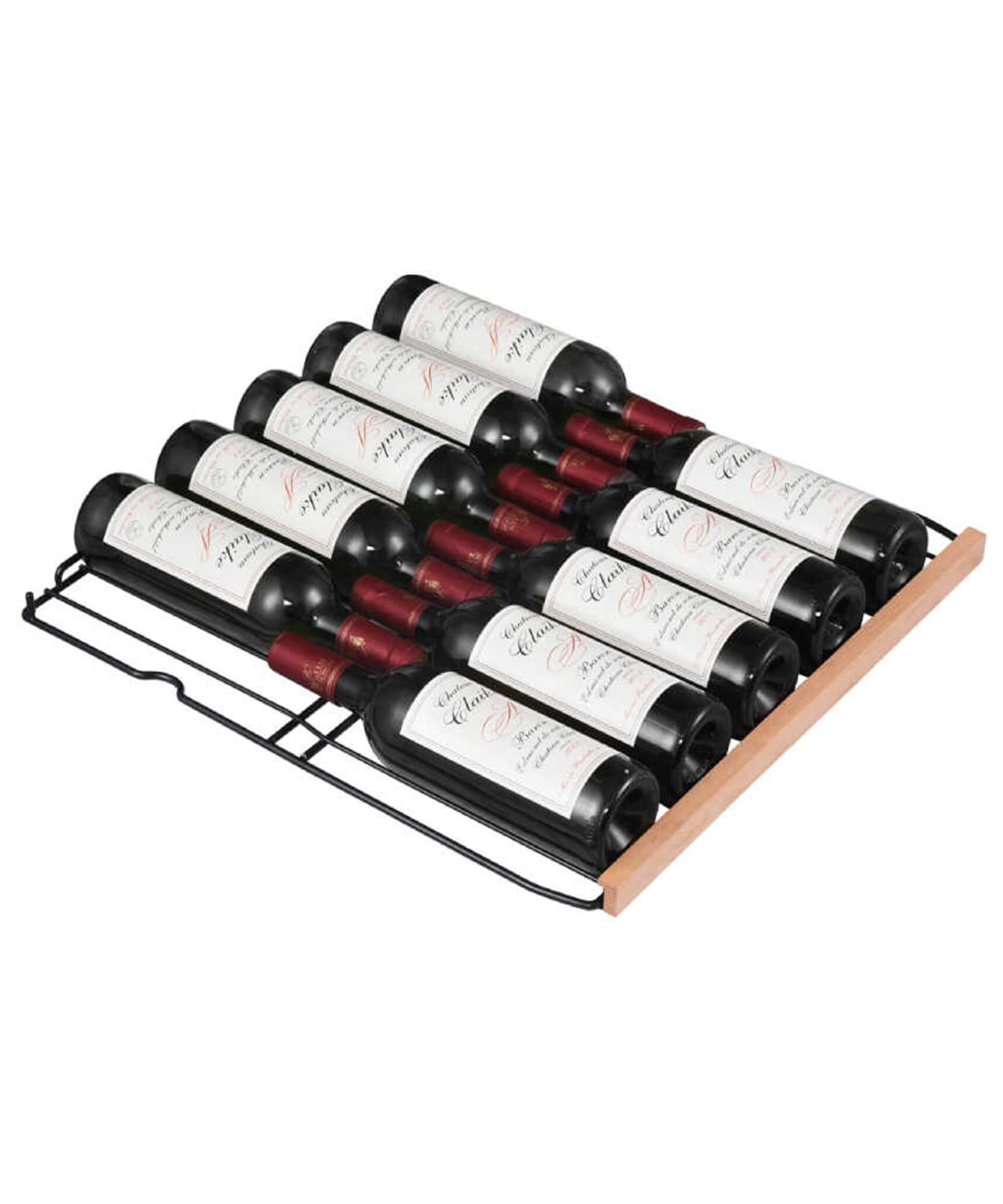 Edgestar 24-Inch 141 Bottle Capacity Freestanding Dual Zone Wine Cooler With Interior Lighting [CWR1552DZ] (SAK49245)