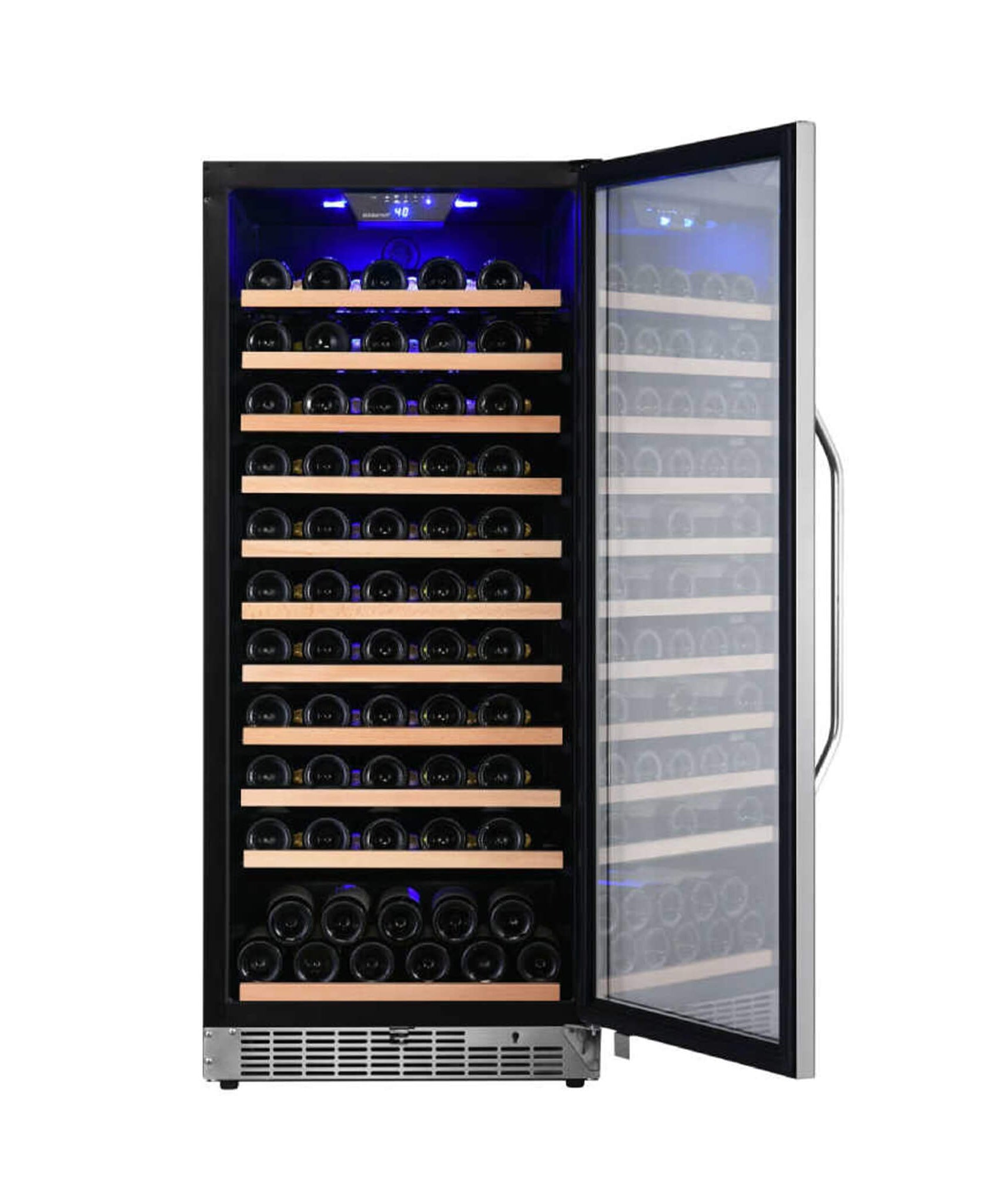 Edgestar 24-Inch Wide 111 Bottle Capacity Freestanding Single Zone Wine Cooler [CWR1212SZ] (SAK68320)