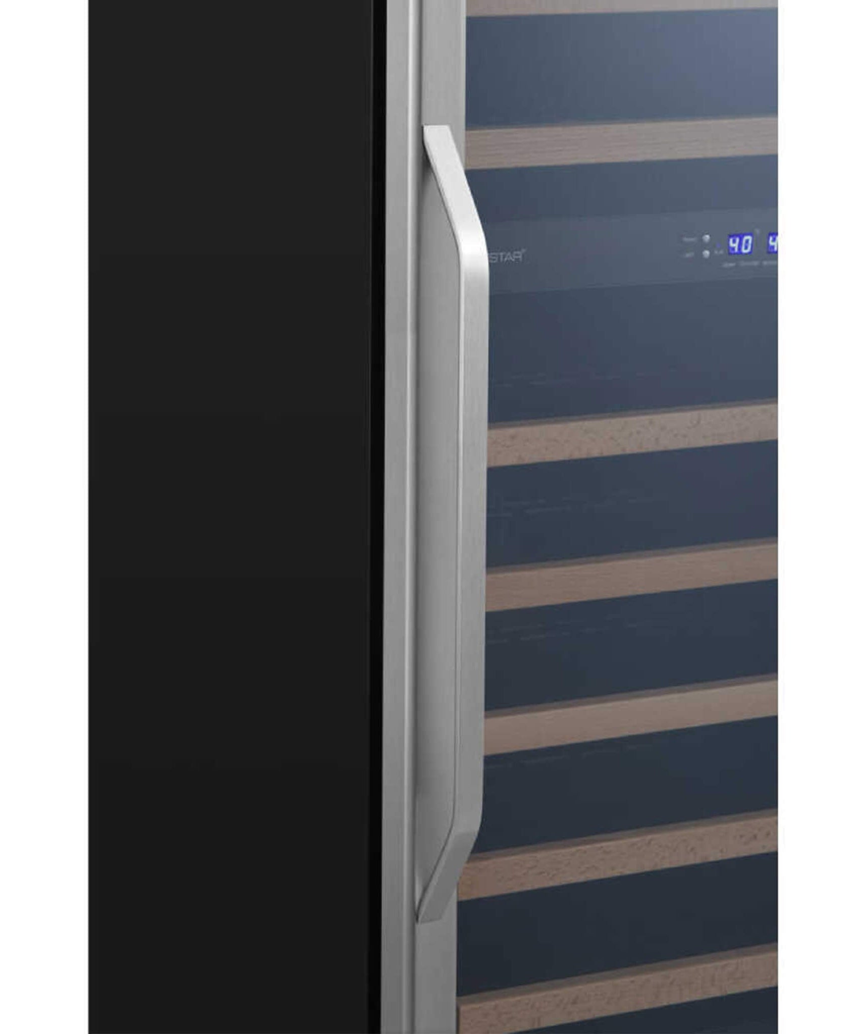 Edgestar 24-Inch Wide 131 Bottle Capacity Built-In Triple Zone Wine Cooler (SAK65891)