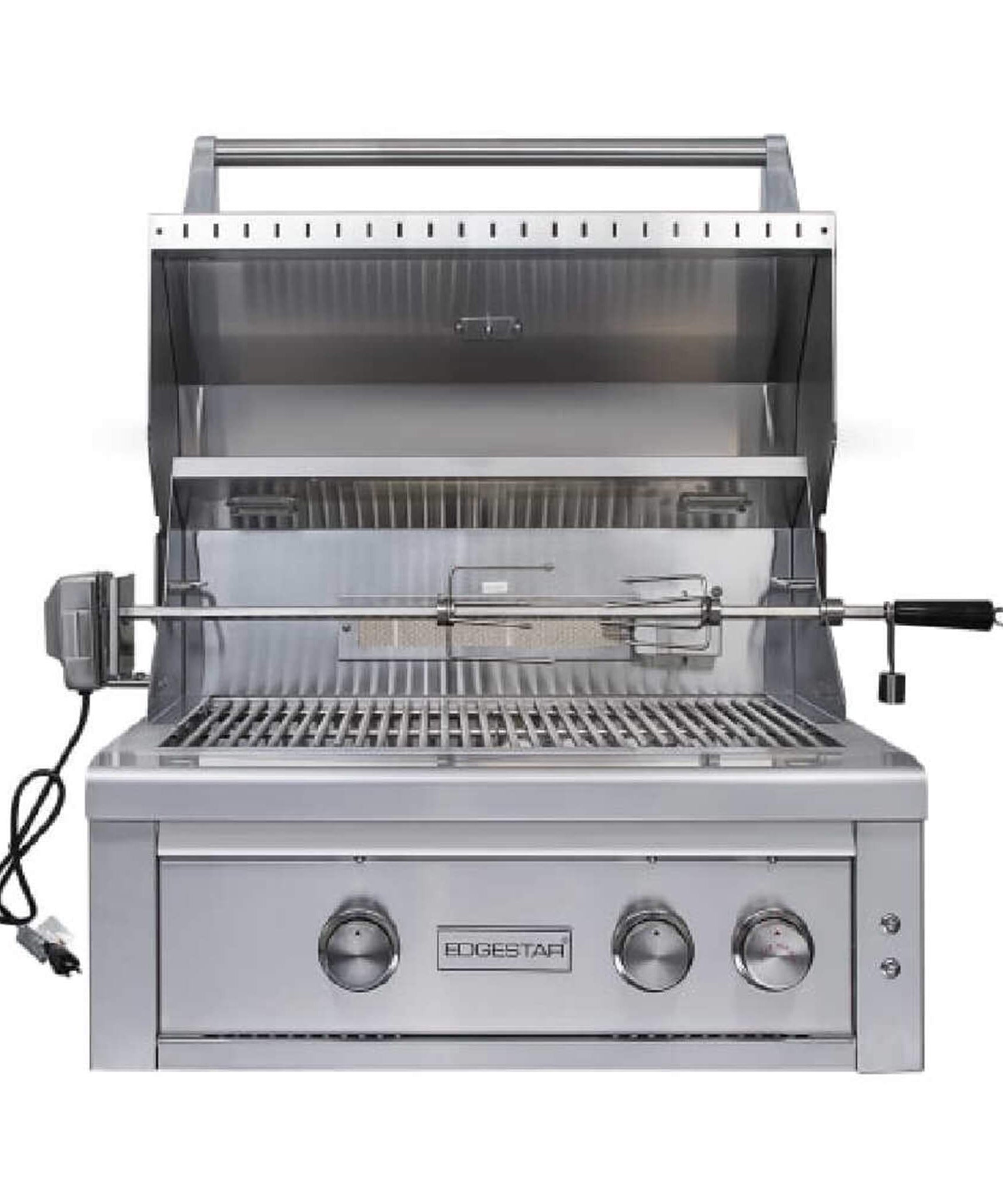 Edgestar 60K BTU 30-Inch Built-In Grill Kit With Insulated Jacket And Double Access Doors [GRL300IBKIT] (SAK82568)
