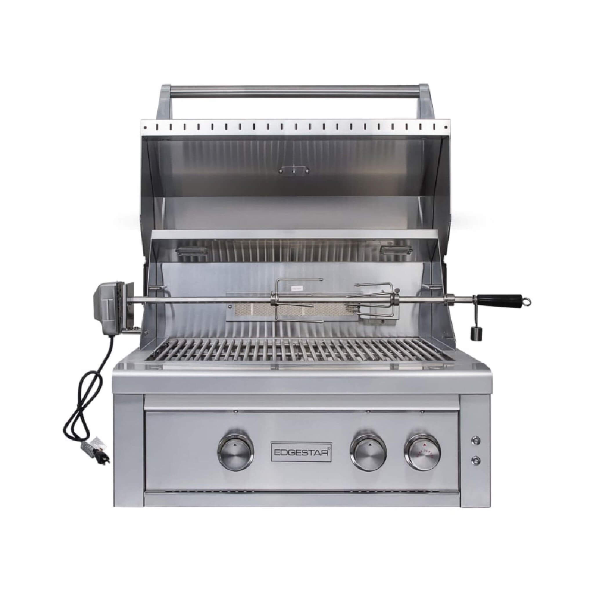 Edgestar 60K BTU 30-Inch Outdoor Built-In Grill With Rotisserie And LED Lighting (SAK52871)