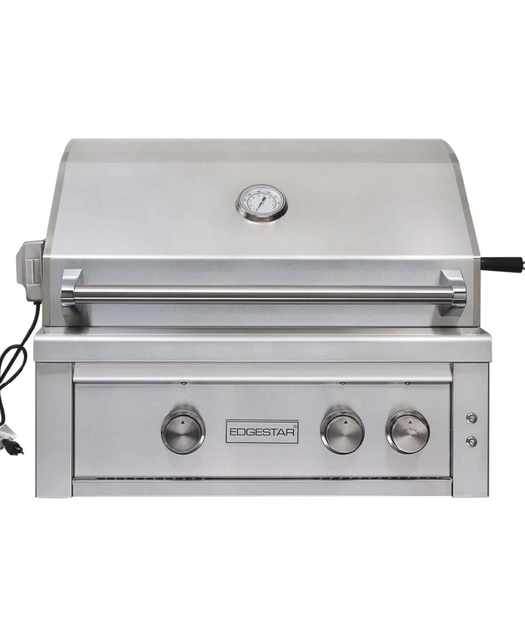 Edgestar 60K BTU 30-Inch Outdoor Built-In Grill With Rotisserie And LED Lighting (SAK52871)