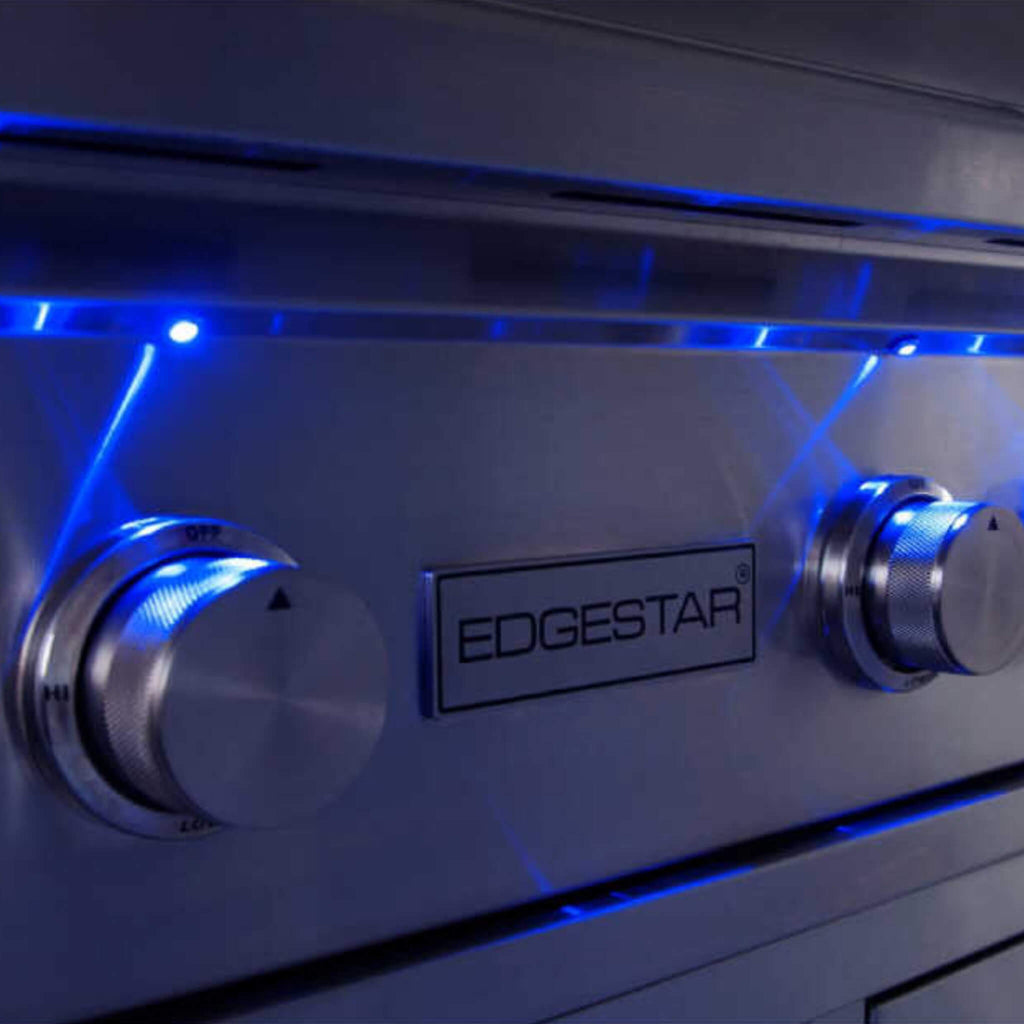 Edgestar 60K BTU 30-Inch Outdoor Built-In Grill With Rotisserie And LED Lighting (SAK52871)