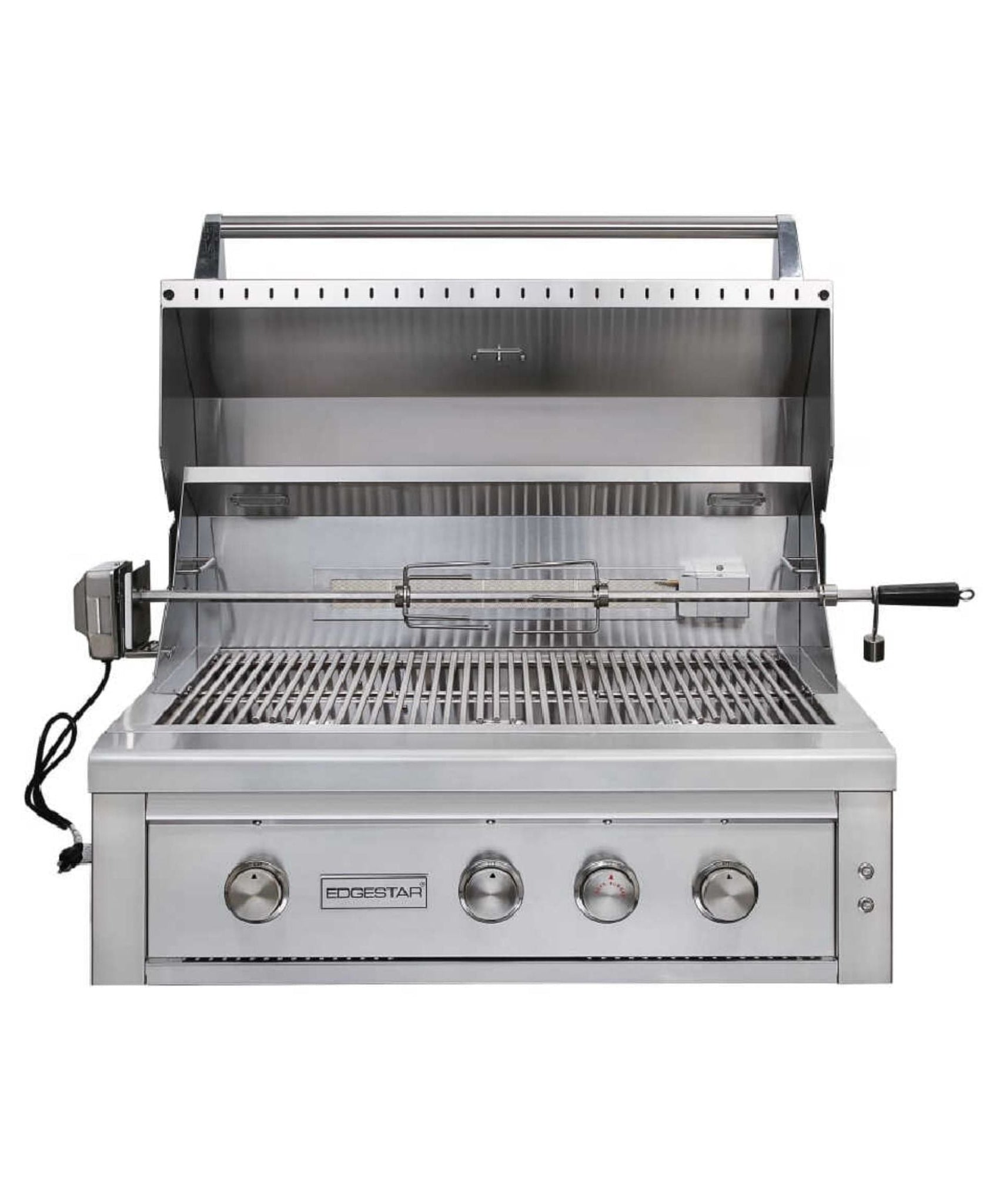 Edgestar 89K BTU 36-Inch Built-In Grill With Insulated Jacket And Double Access Doors [GRL360IBKIT] (SAK78429)