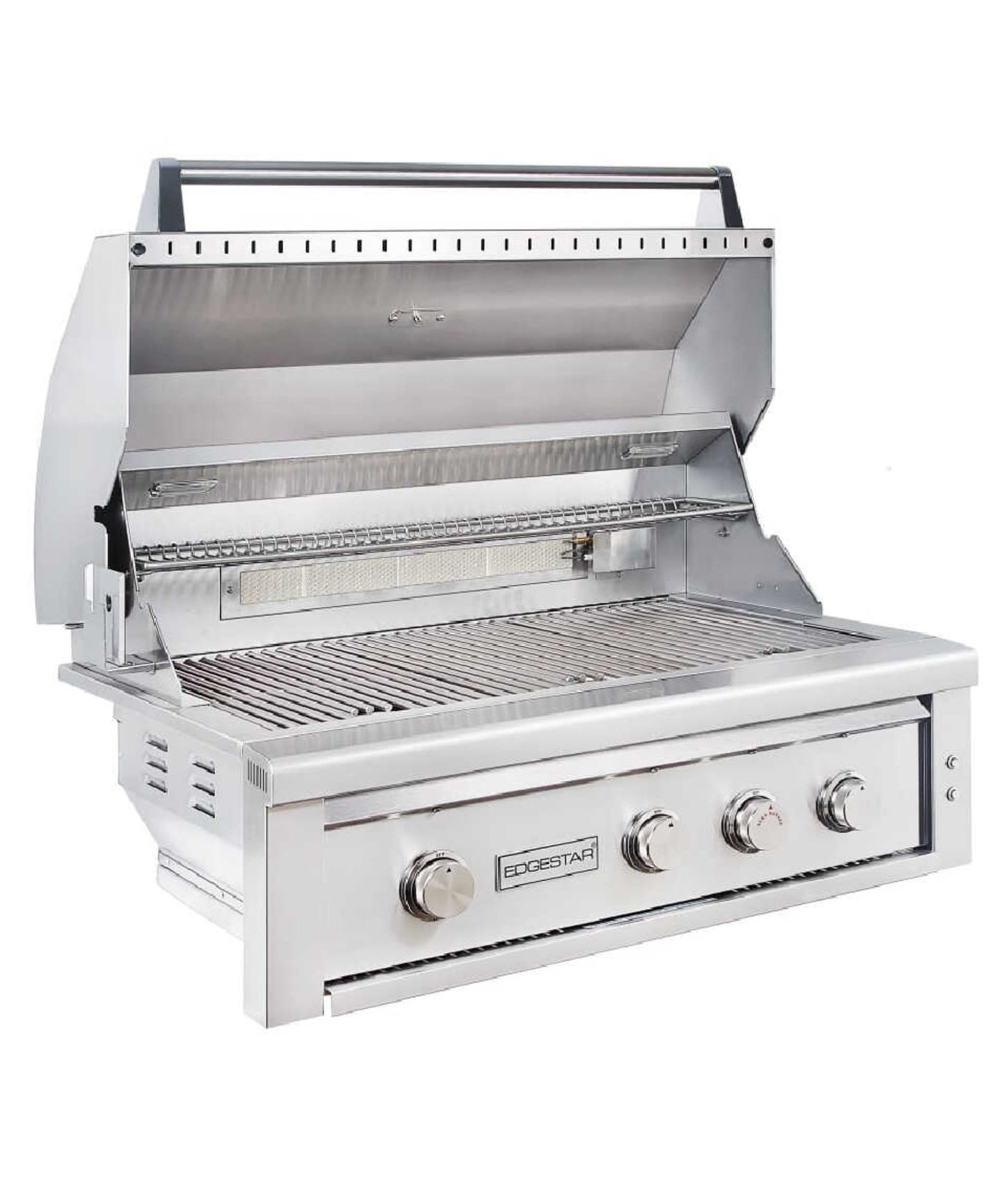 Edgestar 89K BTU 36-Inch Built-In Grill With Insulated Jacket And Double Access Doors [GRL360IBKIT] (SAK78429)