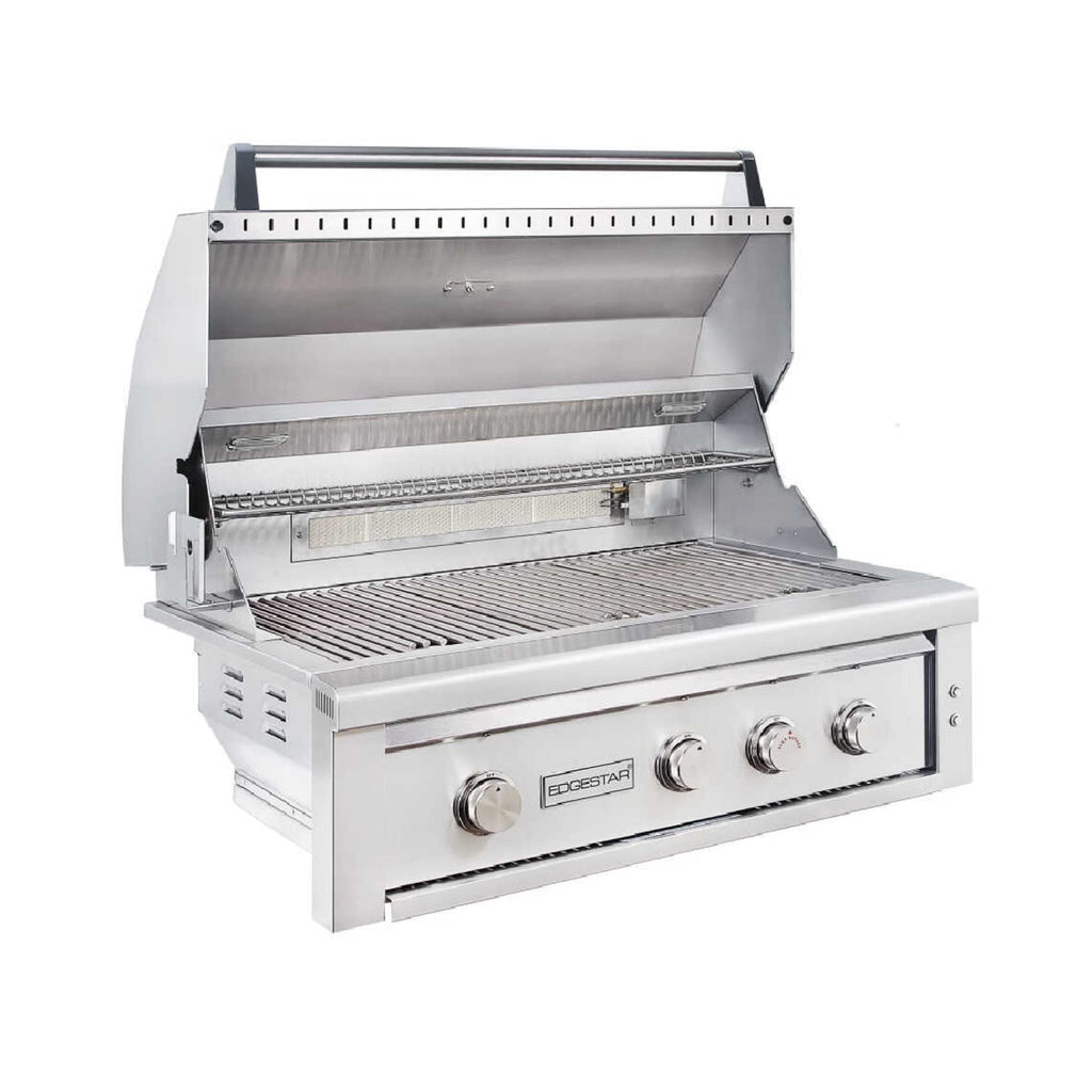 Edgestar 89K BTU 36-Inch Built-In Grill With Insulated Jacket And Double Access Doors [GRL360IBKIT] (SAK78429)