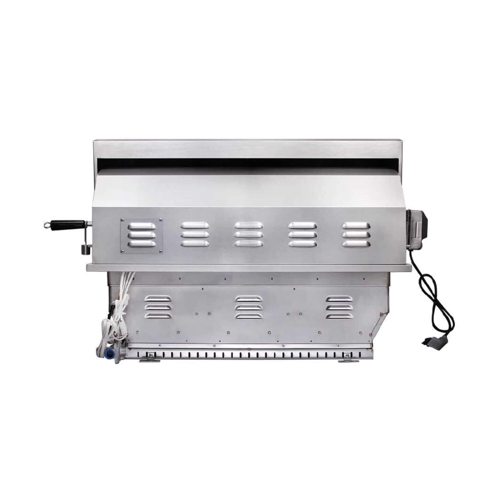 Edgestar 89K BTU 36-Inch Built-In Grill With Rotisserie And LED Lighting (SAK49230)