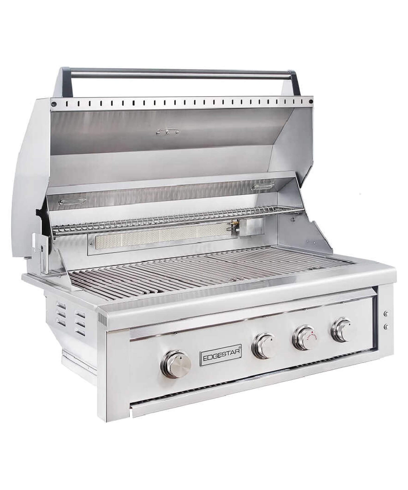 Edgestar 89K BTU 36-Inch Built-In Grill With Rotisserie And LED Lighting (SAK49230)
