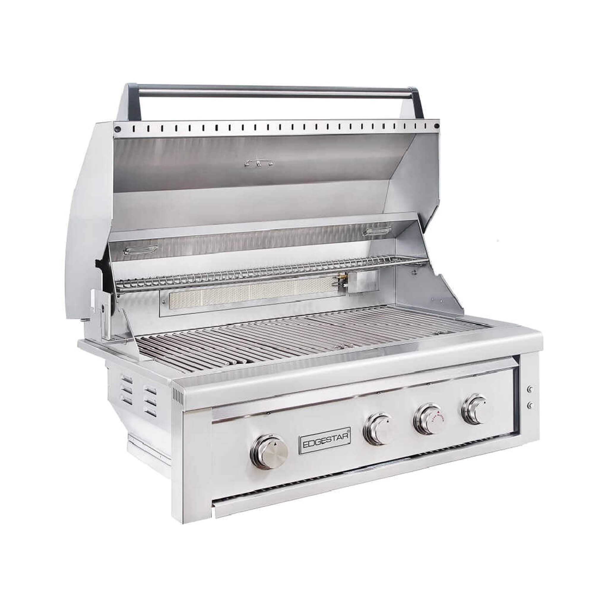 Edgestar 89K BTU 36-Inch Built-In Grill With Rotisserie And LED Lighting (SAK49230)