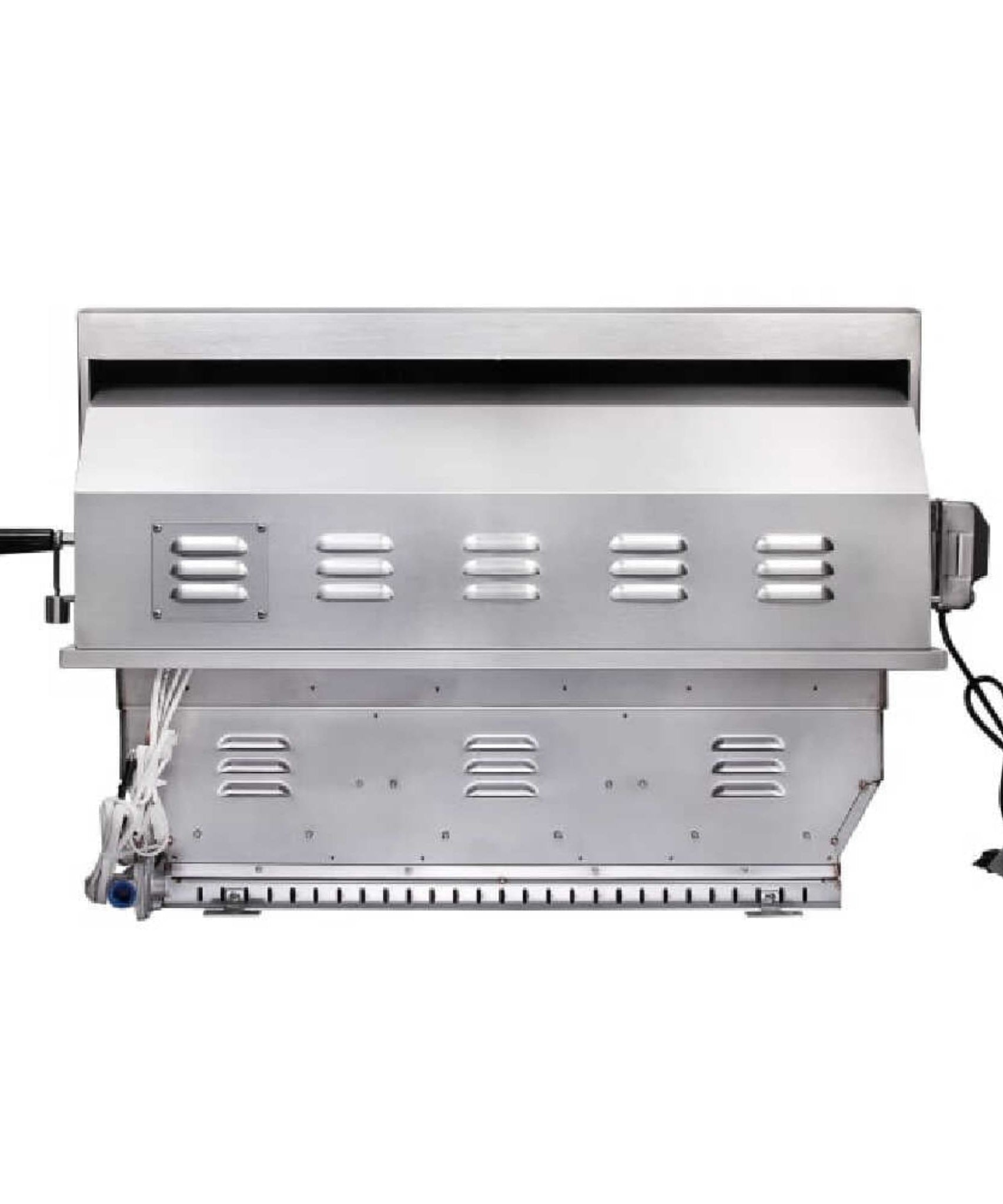 Edgestar 89K BTU 36-Inch Freestanding LED Lighting Grill And Cart With Rotisserie (SAK85914)
