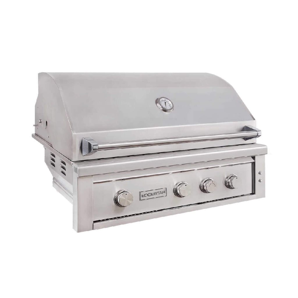 Edgestar 89K BTU 42-Inch Freestanding Grill And Cart With Rotisserie And Lighted Knobs [GRL420FS] (SAK56935)