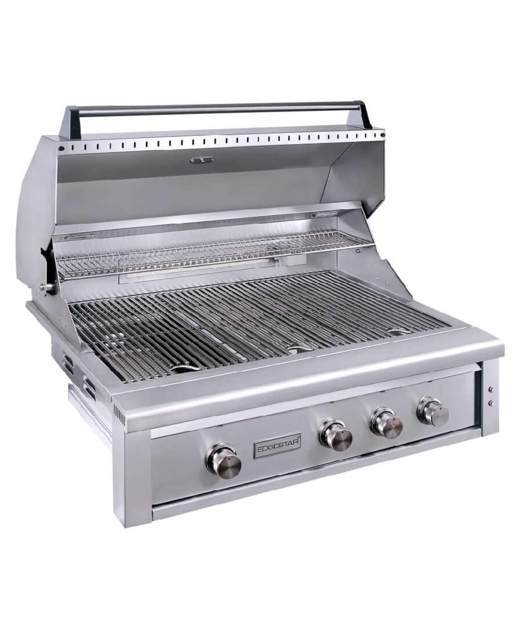 Edgestar 89K BTU 42-Inch Freestanding Grill And Cart With Rotisserie And Lighted Knobs [GRL420FS] (SAK56935)