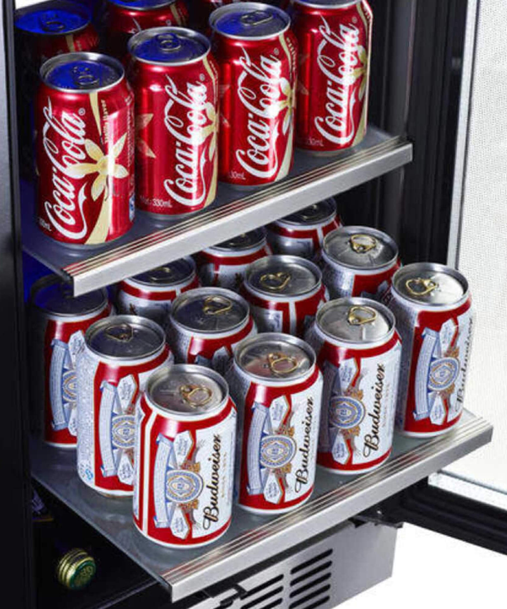 Edgestar 30-Inch Wide 28 Bottle Built In Dual Zone Beverage Center With 86 Can Capacity (SAK35972)