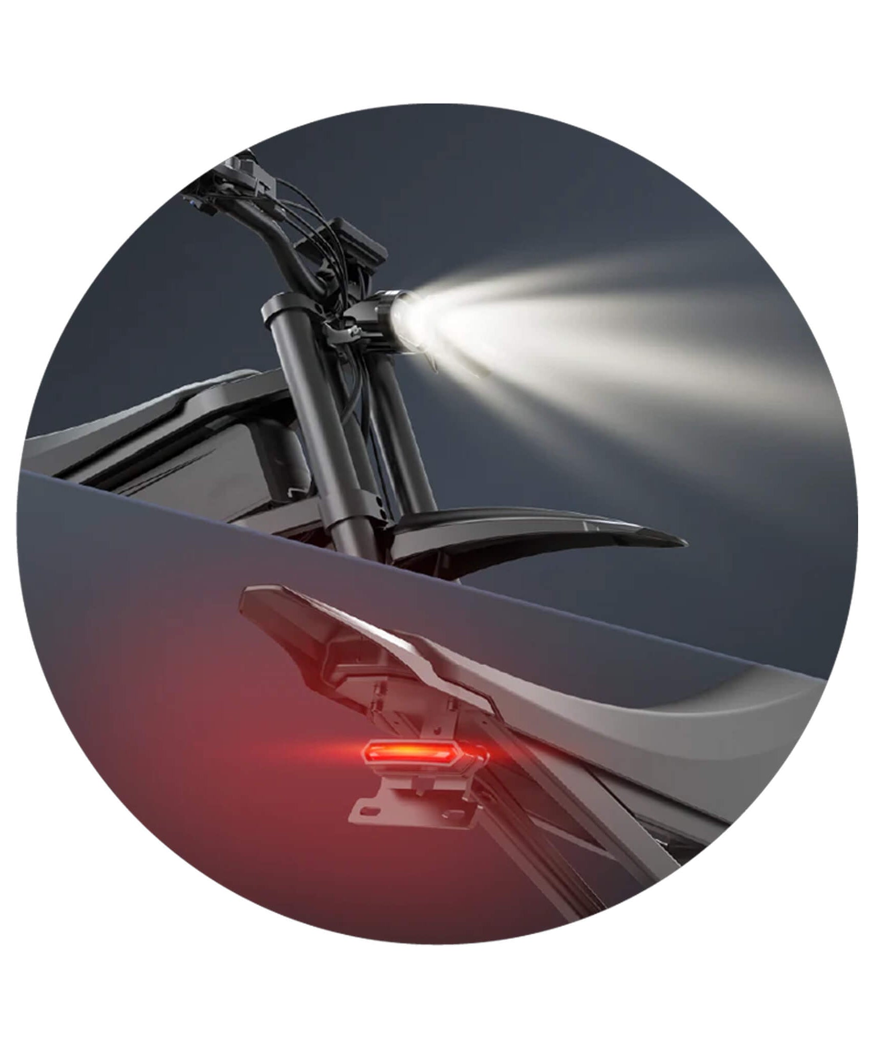 EKX E6 3000W 52V/40AH Premium Electric Carbon Steel Off-Road Mountain Dirt Bike (SAK18315)