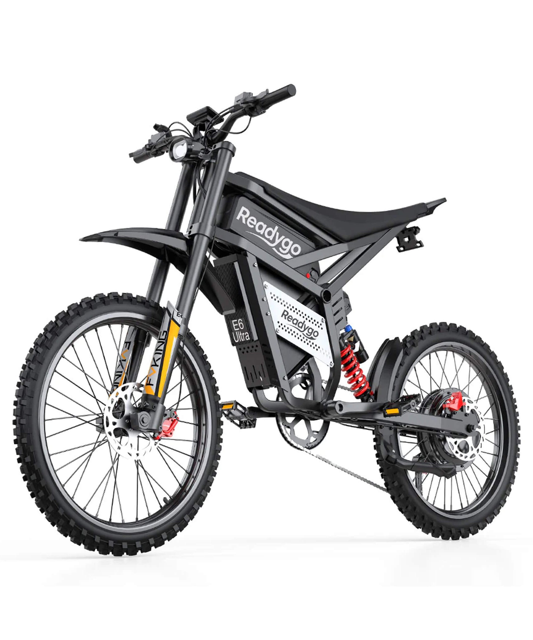 EKX E6 Ultra 3000W 60V/30AH Premium Electric High-Strength Steel Pipe Off-Road Mountain Dirt Bike (SAK26319)