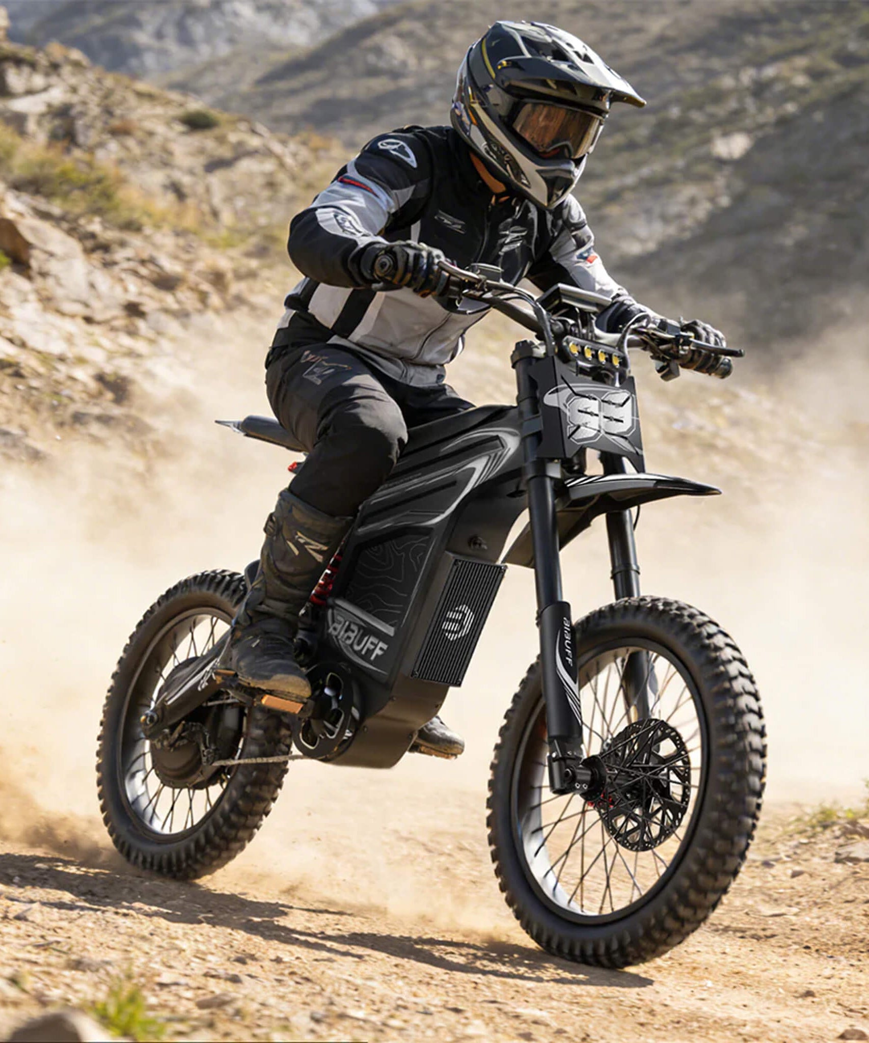 EKX GT600 7500W 72V30AH Full-Suspension Off-Road Electric Dirt Bike (SAK49037)