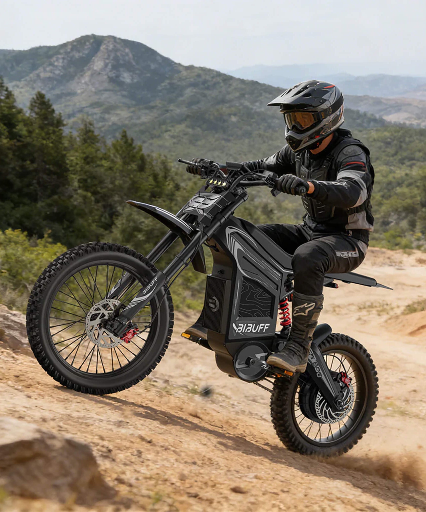 EKX GT600 7500W 72V30AH Full-Suspension Off-Road Electric Dirt Bike (SAK49037)